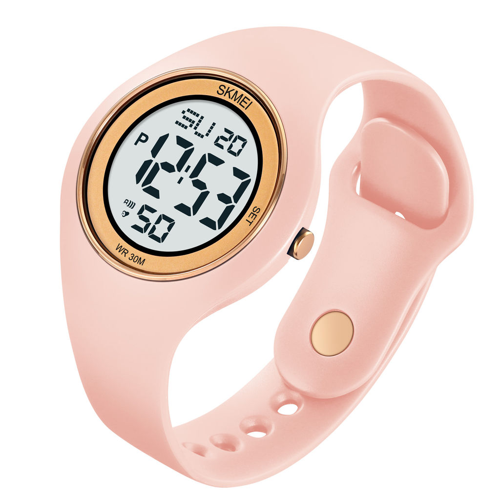 Часы наручные Skmei женские электронные спортивные 2026pink