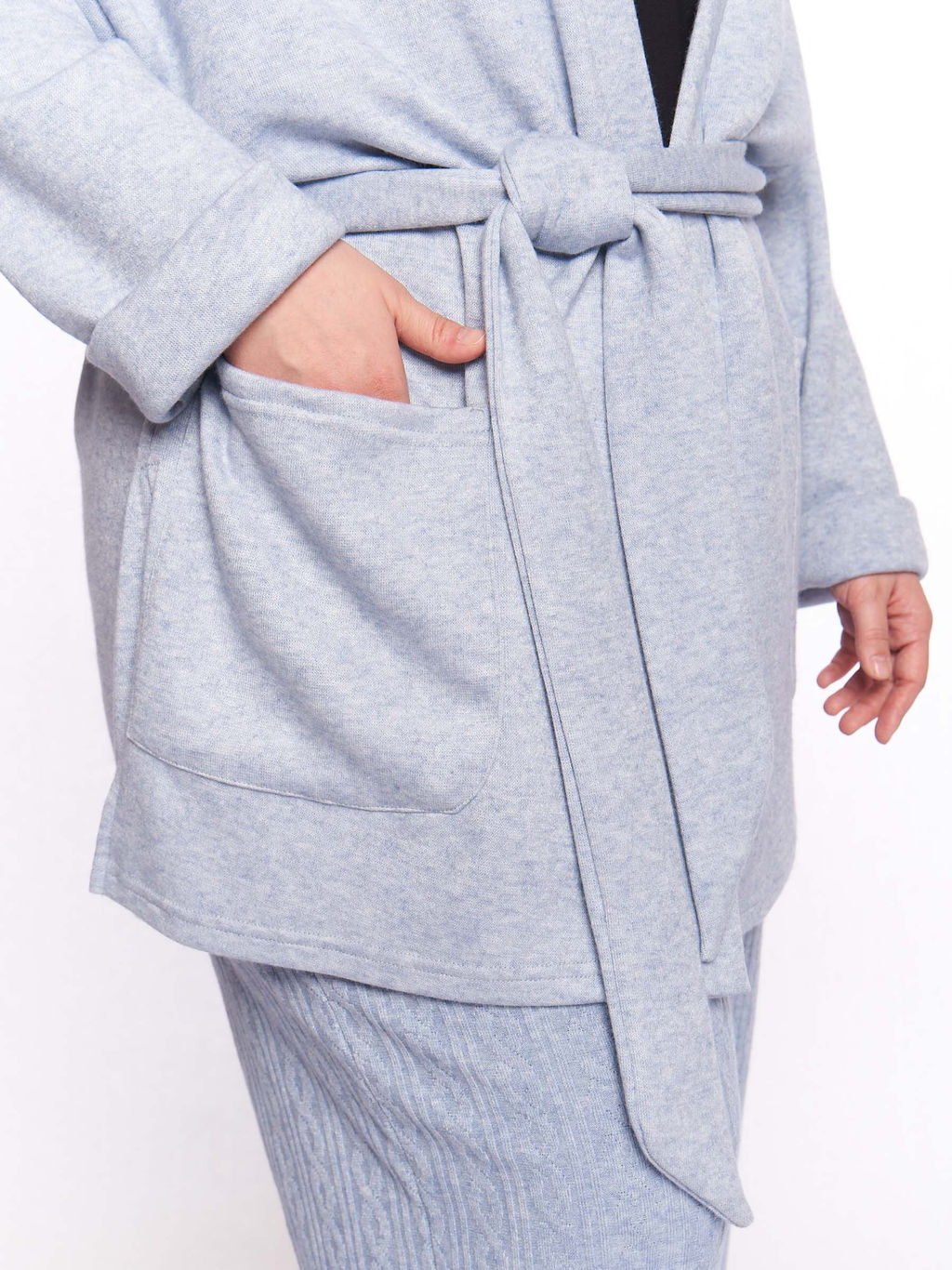 Кардиган вязаный KA07008MEL13