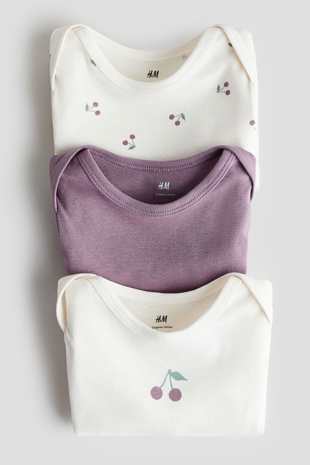 Pack de 3 bodies de punto con estampado - H&m фото 6