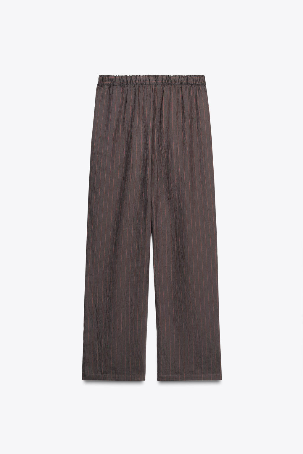 ZW COLLECTION STRIPED PYJAMA TROUSERS - Zara фото 6