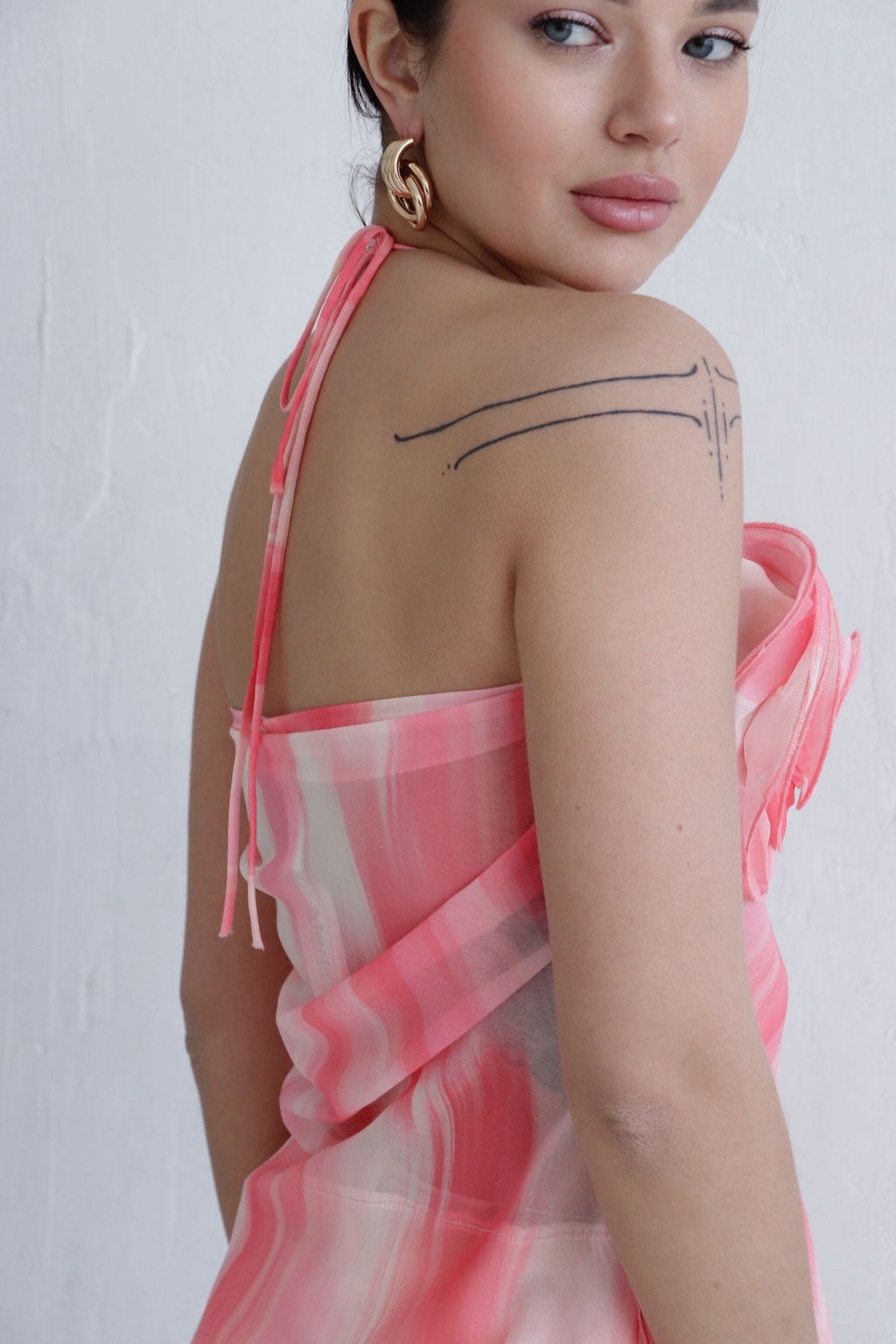 Топ с декором розовый - Martichelli фото 4