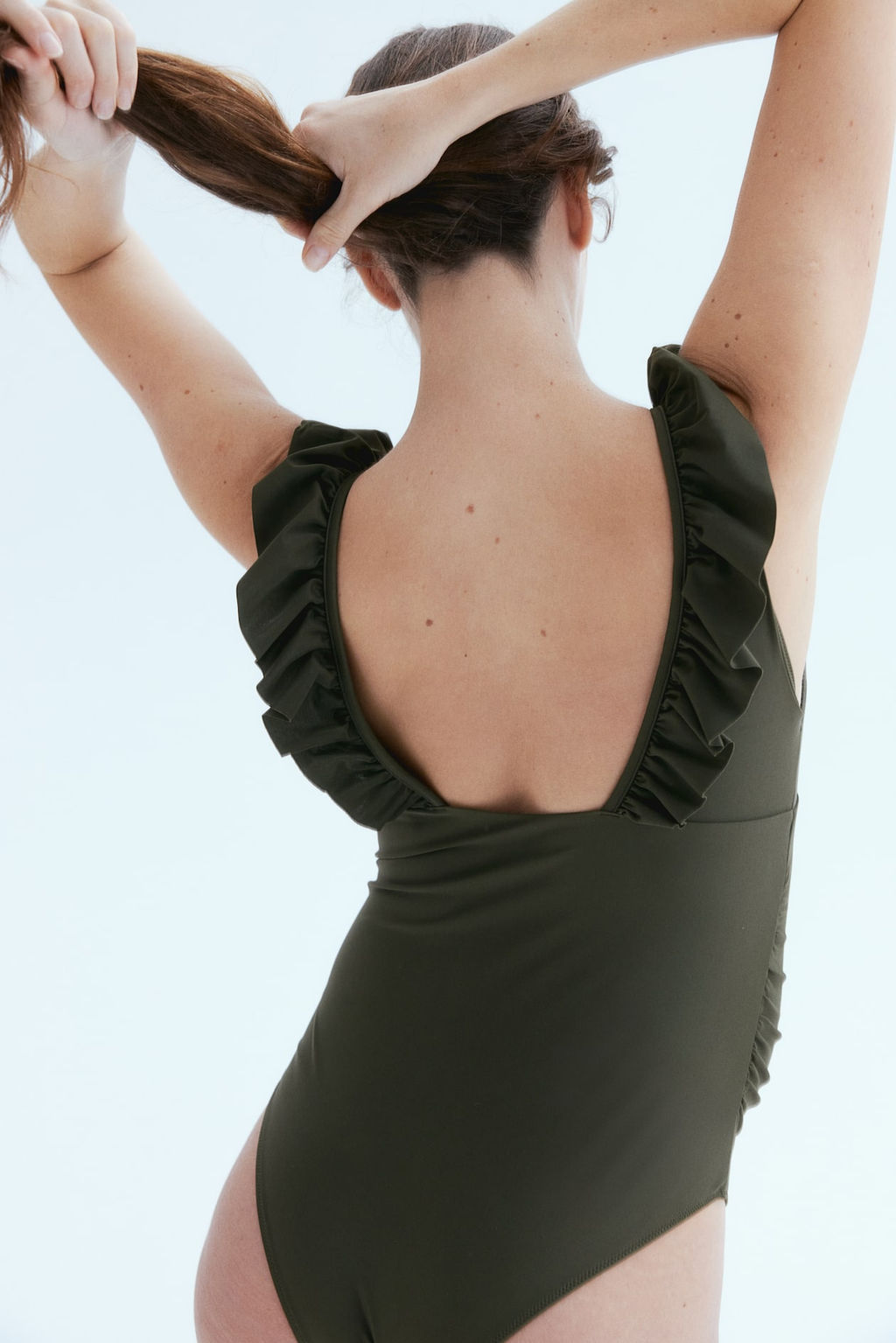 MAMA Traje de bano con ribete de volante - H&m фото 4