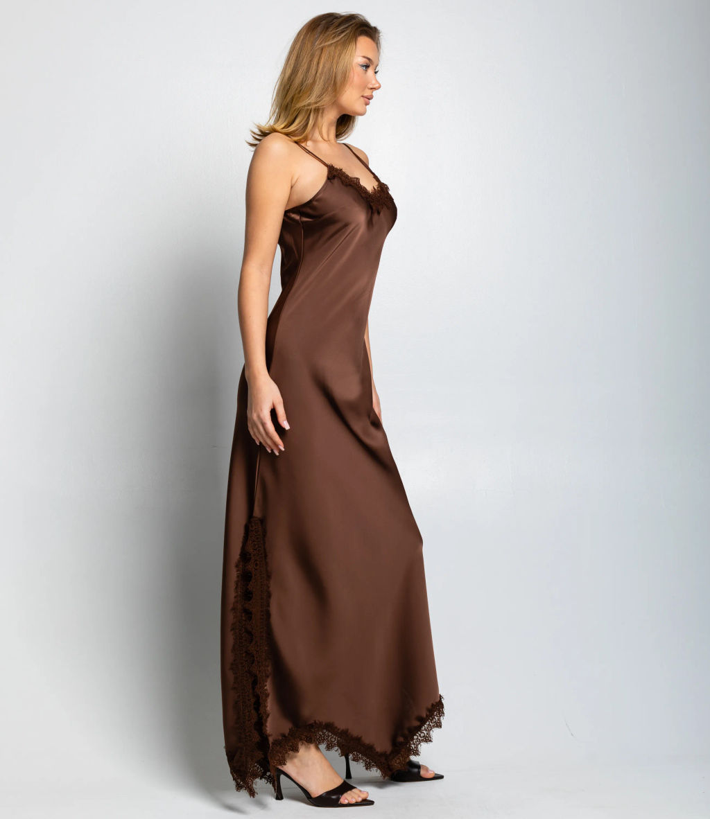 Платье #КТ2607 (4), шоколадный - Dommod фото 3
