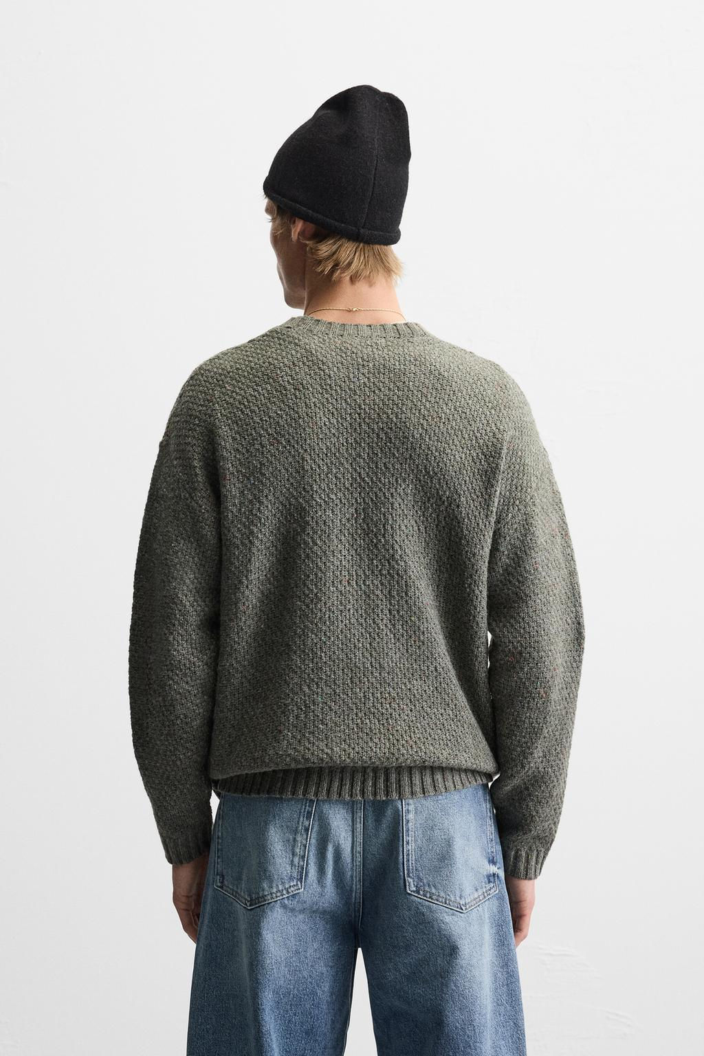 CABLE KNIT JUMPER - Zara фото 3