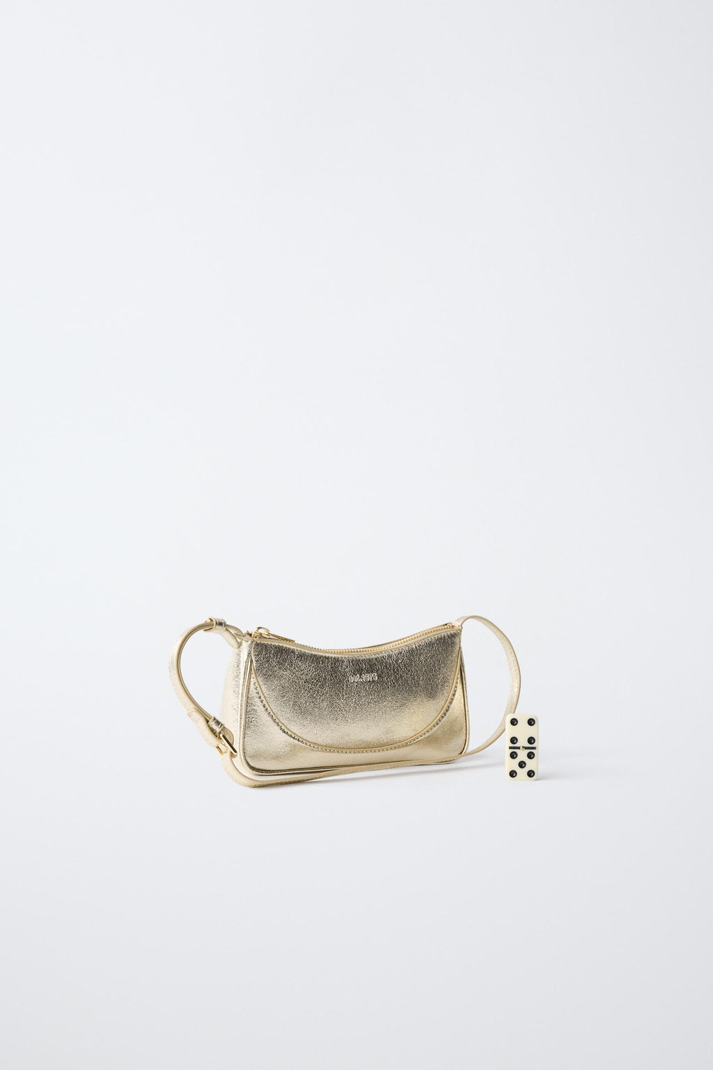 BANDOLERA METALIZADA / Oro - Zara фото 6