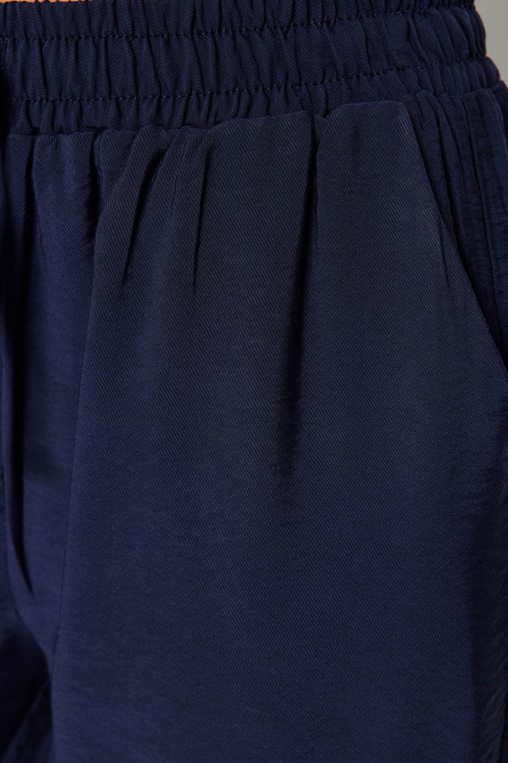 Lacivert Jogger Dokuma Pantolon TWOSS20PL0129