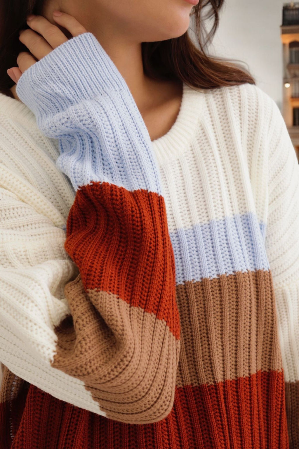 9929 Джемпер голубой - Martichelli фото 13