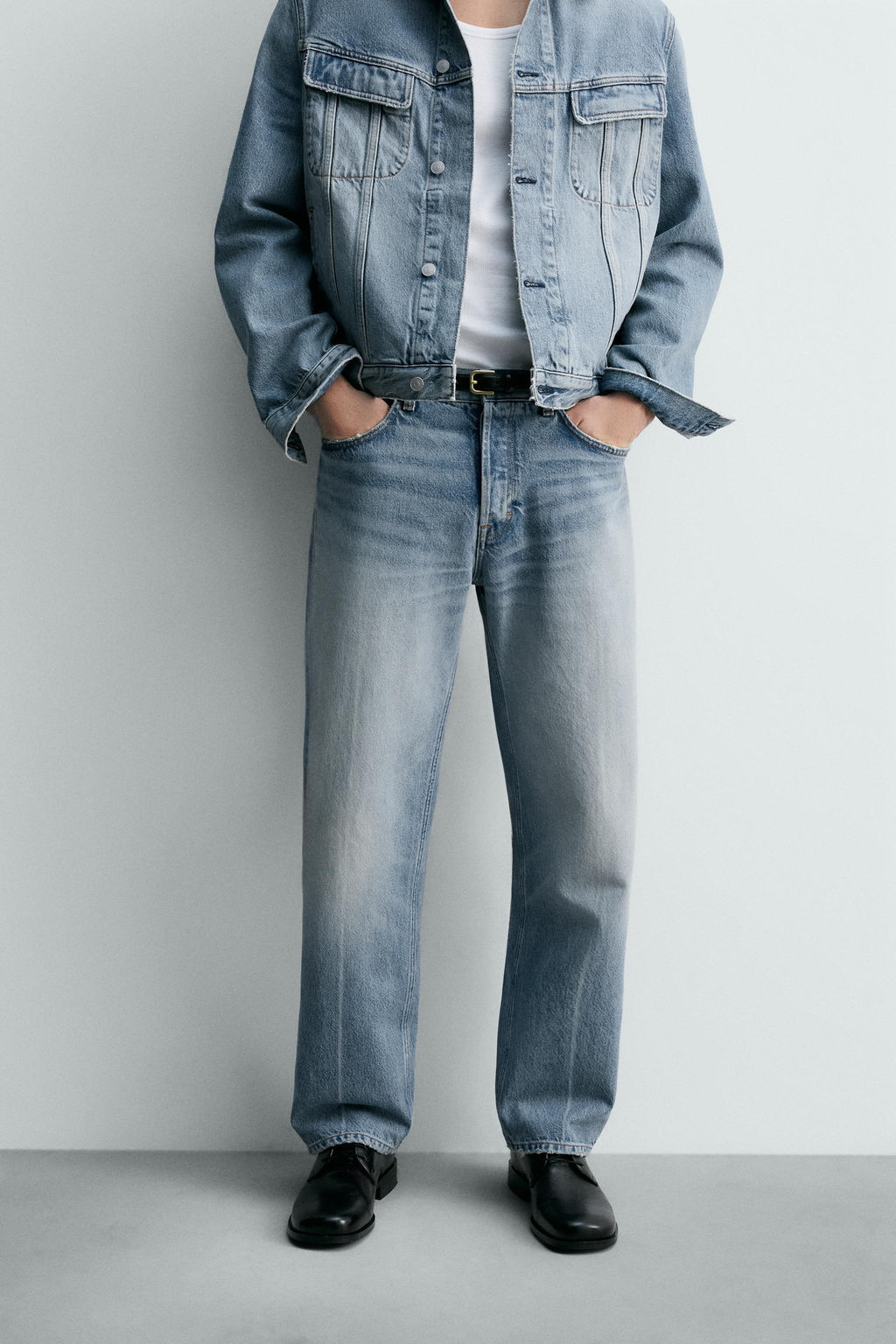 RELAXED FIT LIMITED EDITION JEANS - Zara фото 2