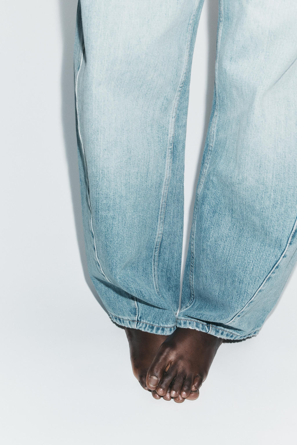 TRF BAGGY BALLOON MID-WAIST JEANS - Zara фото 19