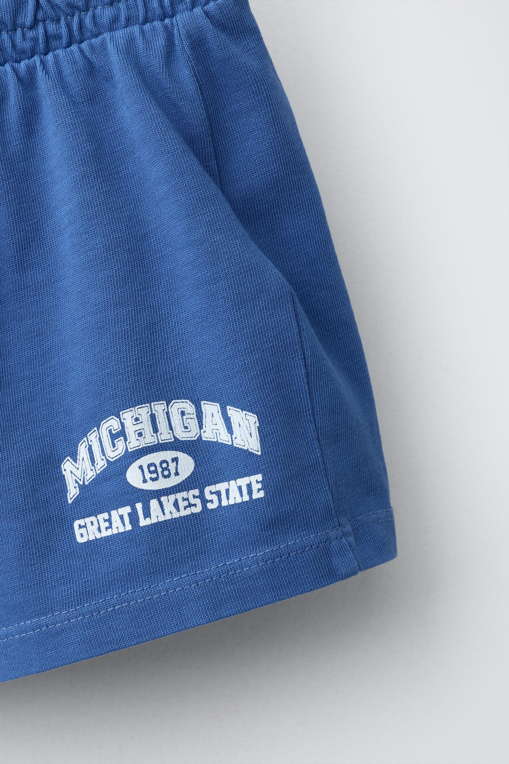 BERMUDA FELPA / Azul?n - Zara фото 4