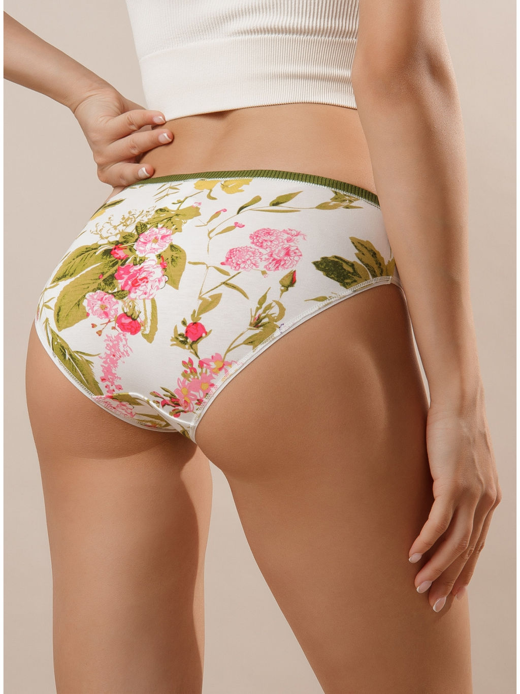 Женские трусы Индефини (Арт.124000-3036LUF) - Indefini фото 3