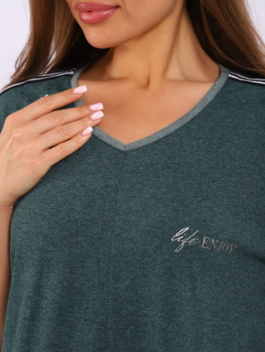 Платье женское 4-111а (изумруд)