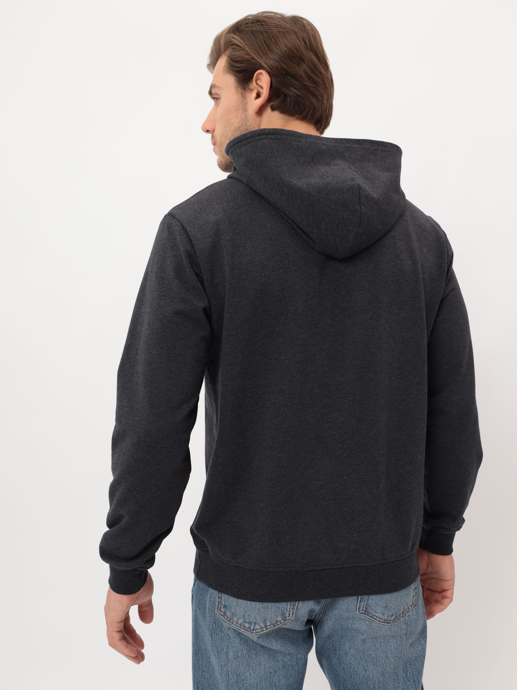 Худи мужское GREG G172-OZ02-30 (антрацит м.)  фото 3