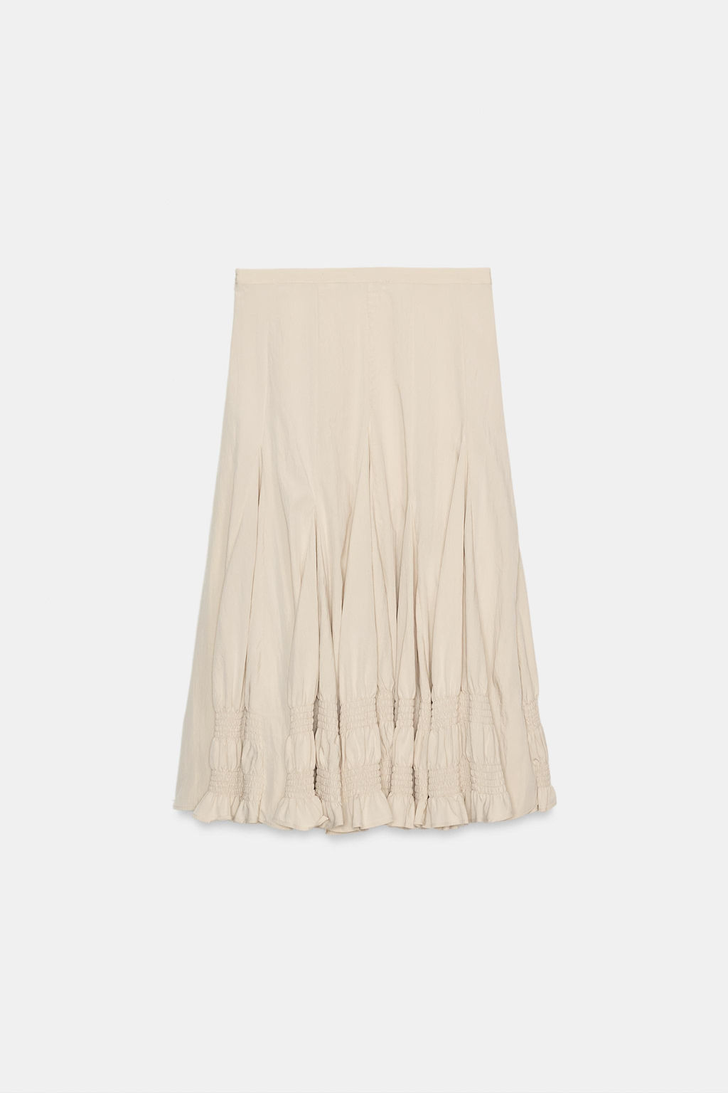 FALDA MIDI GODETS / Hielo - Zara фото 6