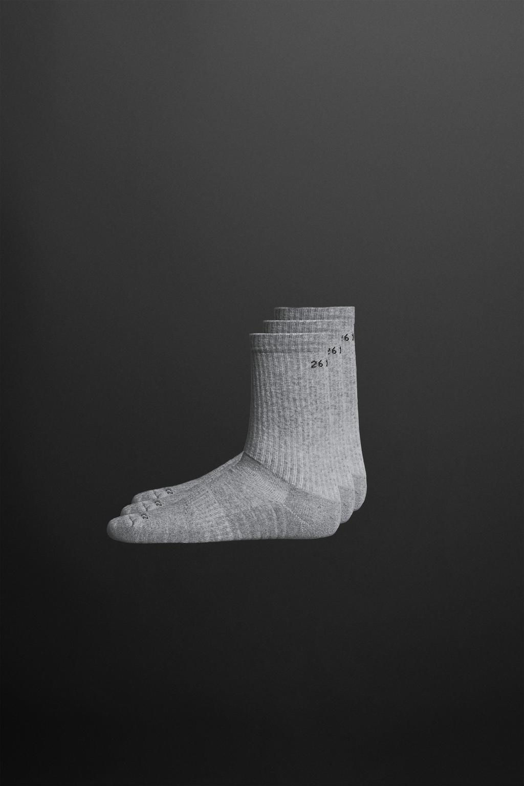 PACK OF 3 TRAINING SOCKS - Zara фото 7