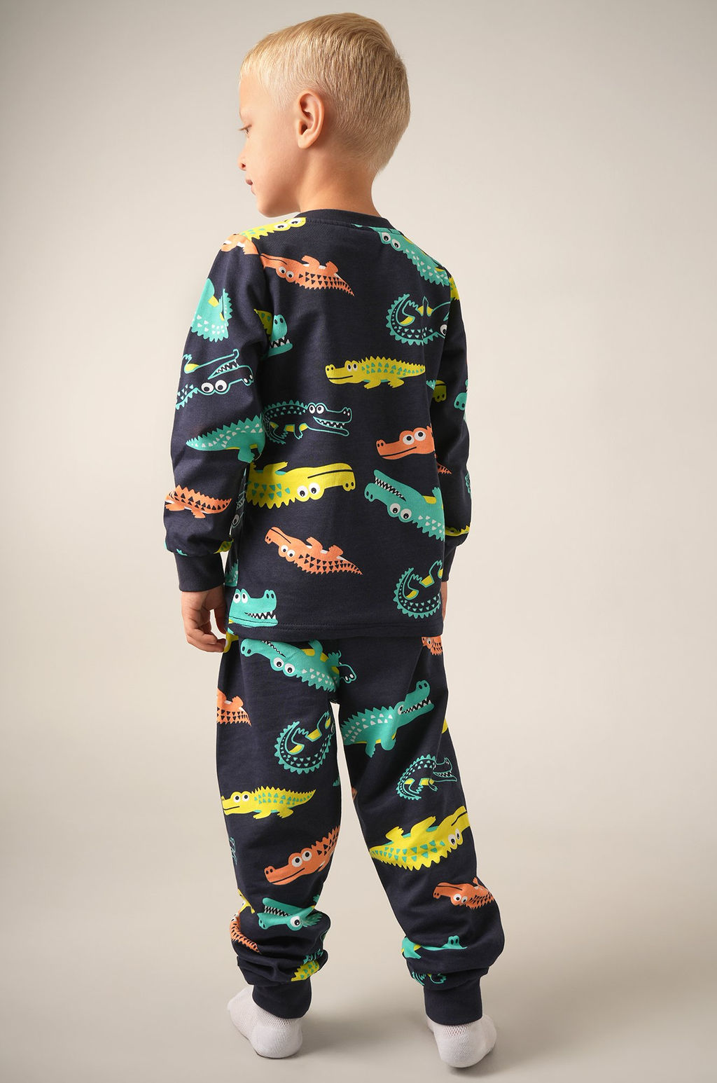 Пижама из футера с начесом для мальчика Happyfox