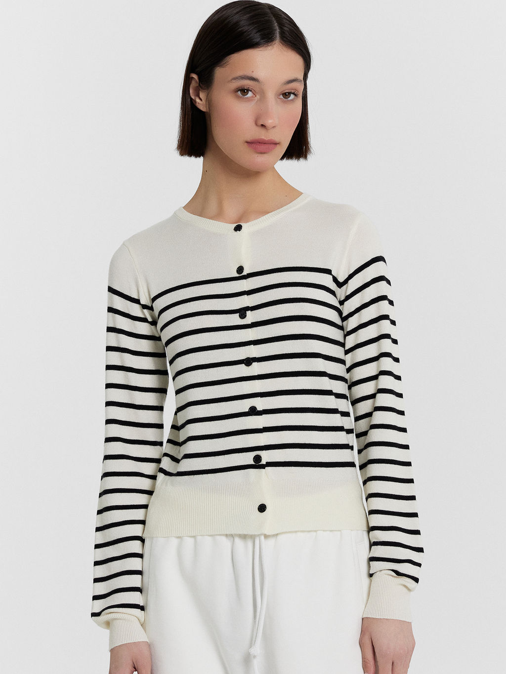 Кардиган женский в полоску - Mark formelle фото 2
