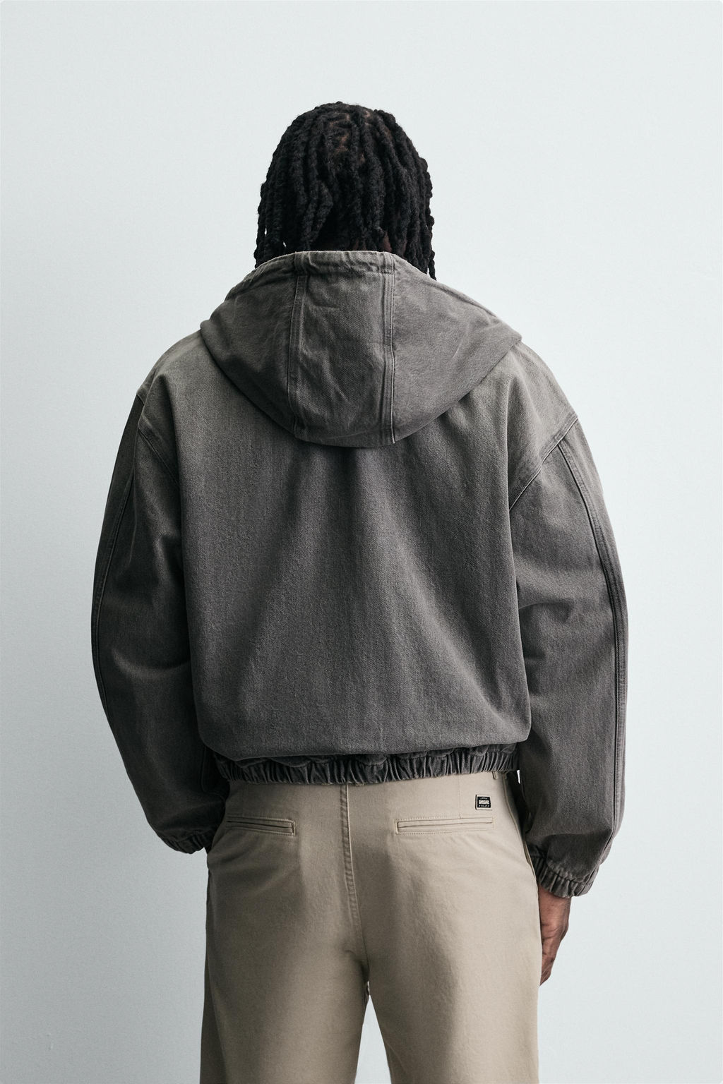 WASHED HOODED JACKET - Zara фото 3
