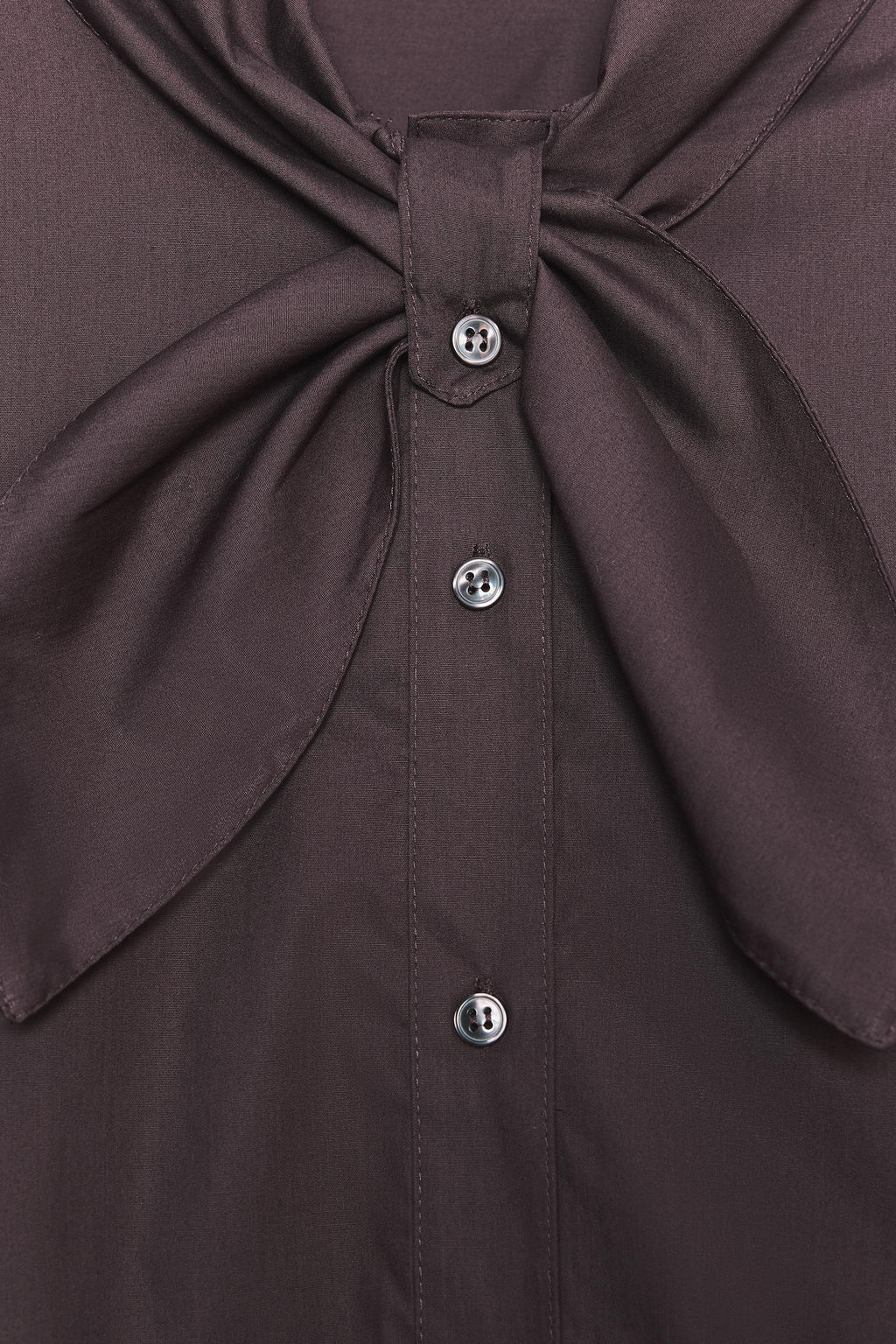 POPLIN NECKERCHIEF SHIRT - Zara фото 10
