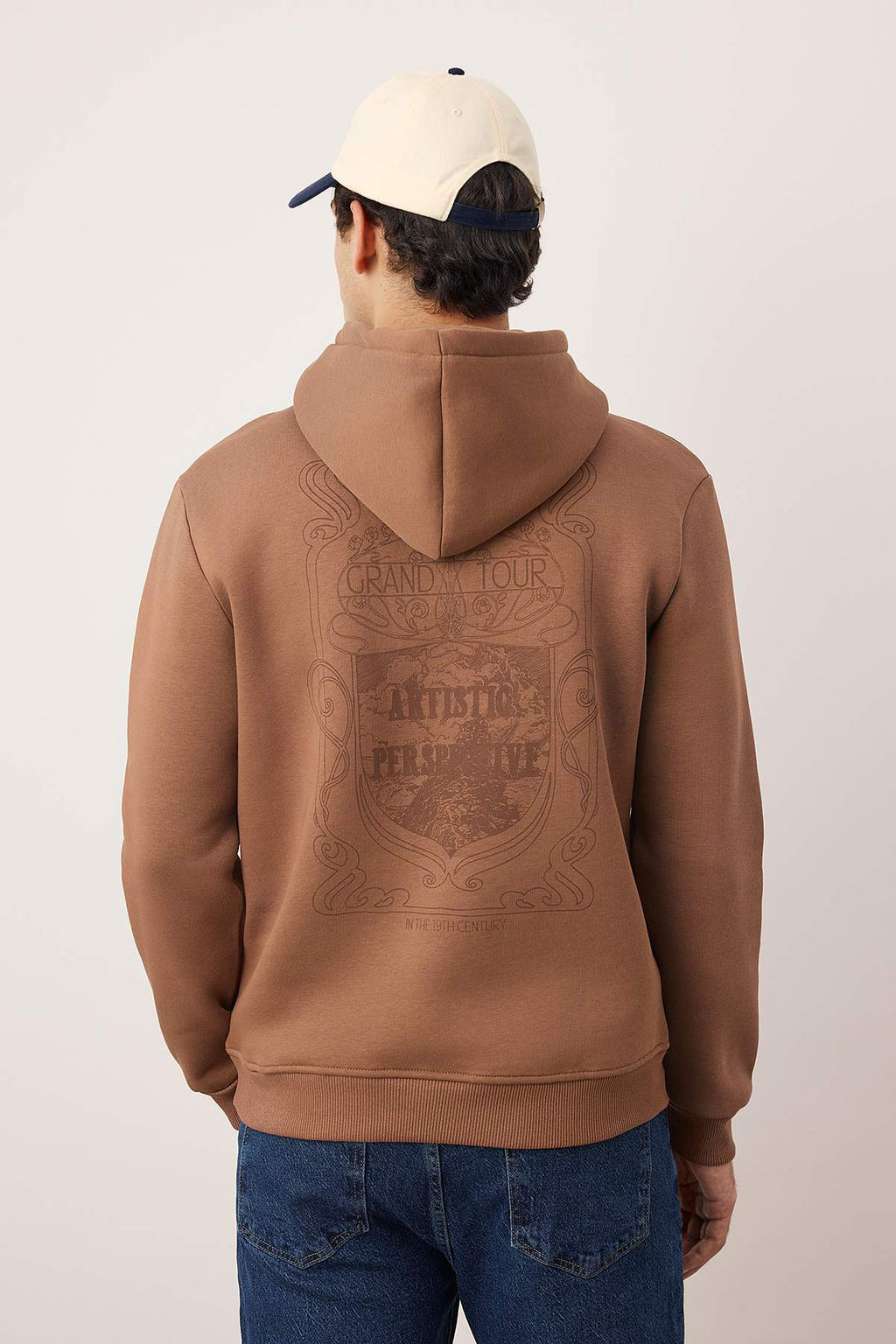 TRENDYOL MAN Vizon Basic Regular/Normal Kesim Kapusonlu Ici Polarl? Kanguru Cepli Sweatshirt TMNAW20SW0163 - Trendyolmilla фото 36