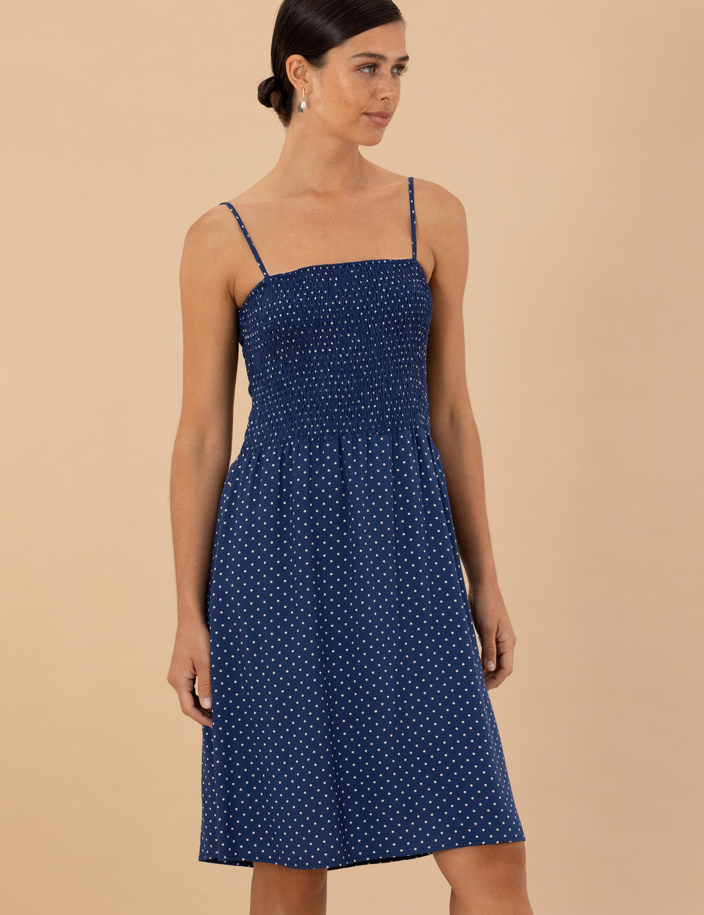 Lacivert Dokuma Elbise - Pierre cardin фото 4