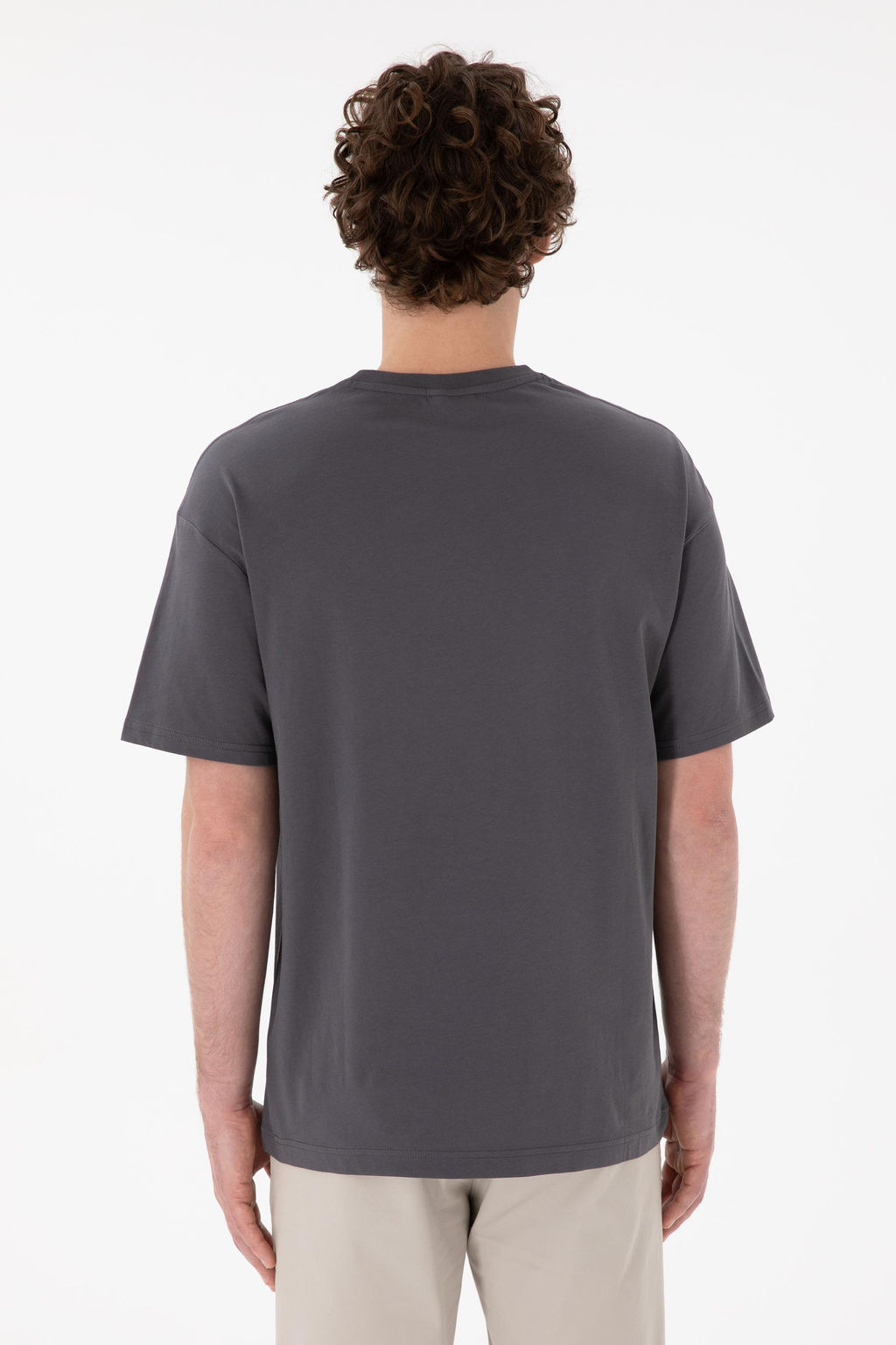 Erkek Comfort Fit Bisiklet Yaka Antrasit Ti__rt Sepette S_rpriz _ndirim - U.s. polo assn фото 6