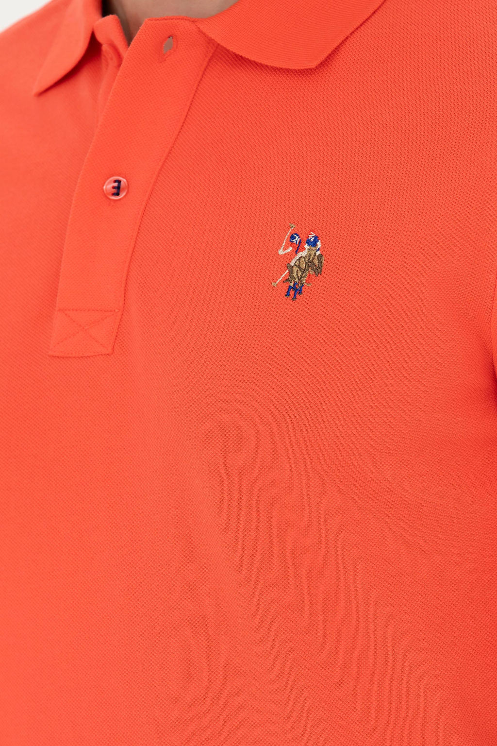 U. S. Polo Assn / Мужская базовая футболка с цветком граната - U.s. polo assn фото 14