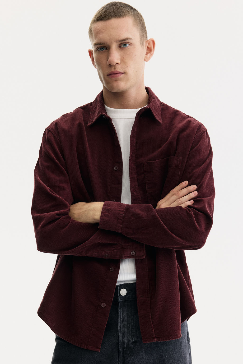 Camisa de pana Regular Fit - H&m фото 2