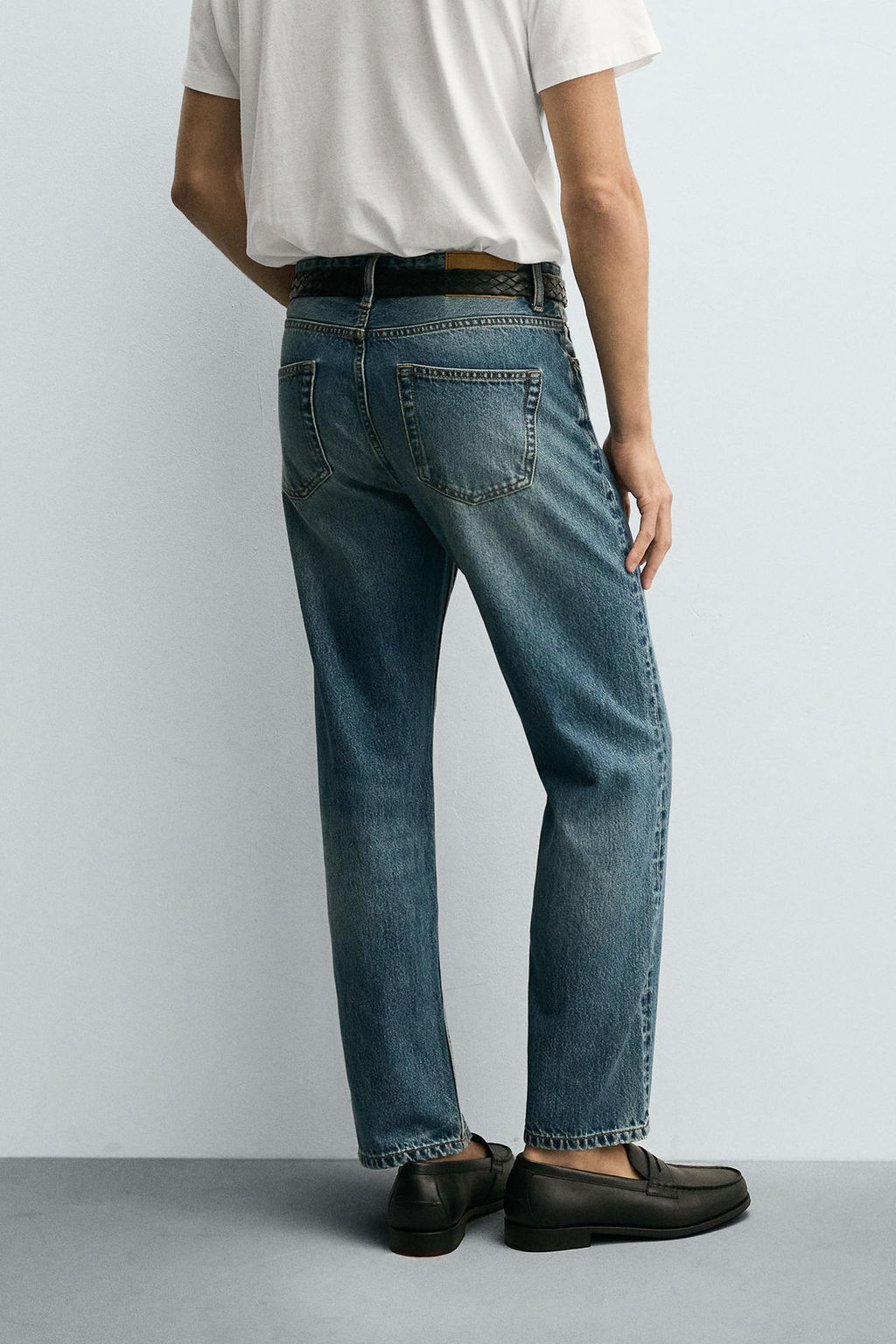 JEANS REGULAR FIT / Azul medio - Zara фото 12