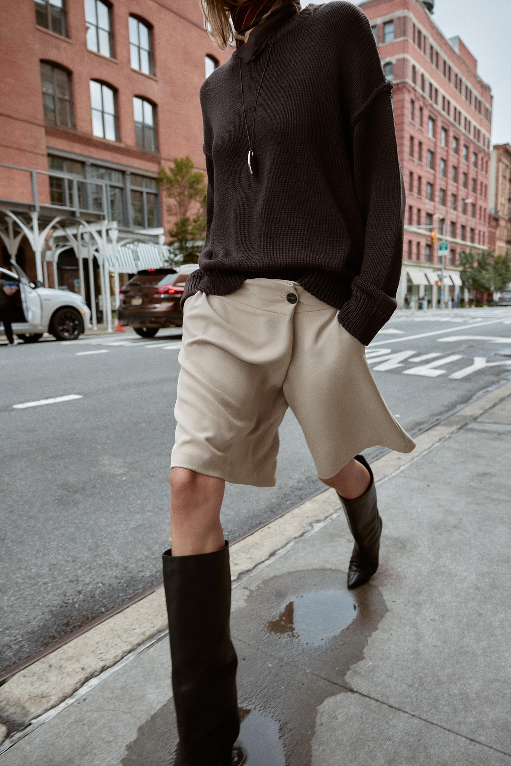 CROSSOVER BERMUDA SHORTS - Zara фото 4