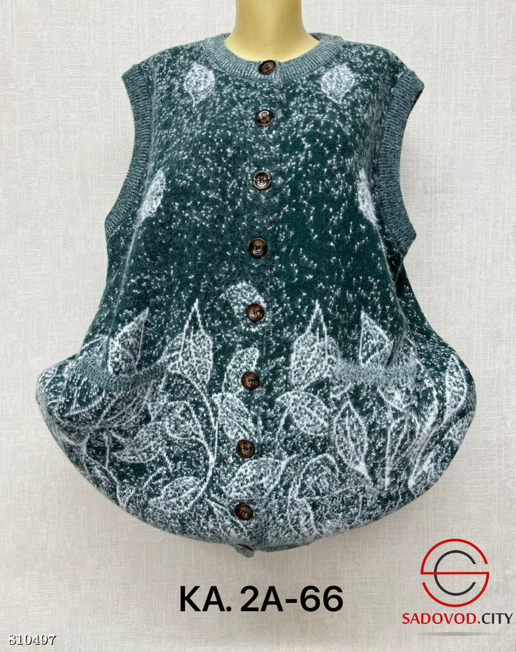 Жилет женский с принтом - Bruno фото 3