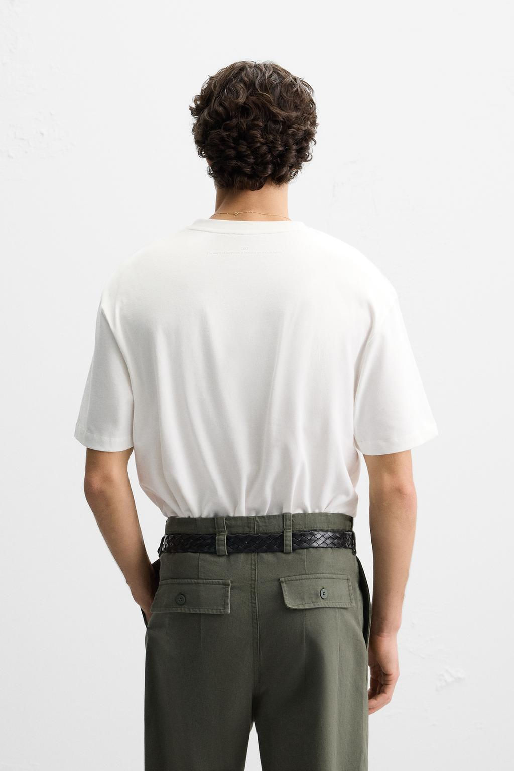 SLOGAN PRINT T-SHIRT - Zara фото 2