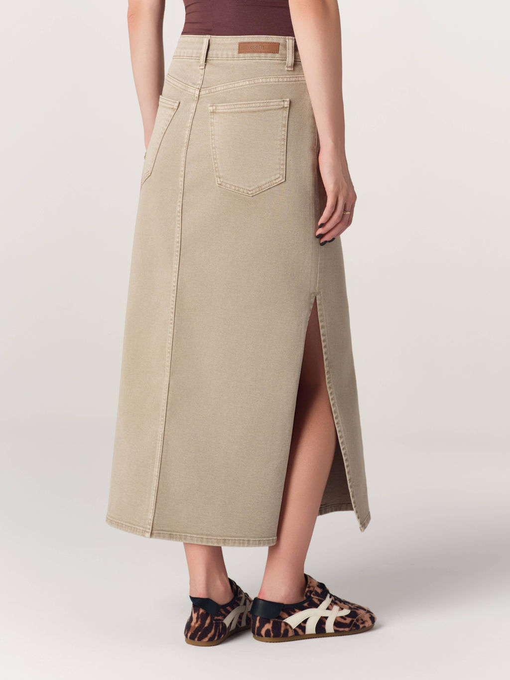 CONTE CON-946 Юбка джинсовая женская peanut  фото 6