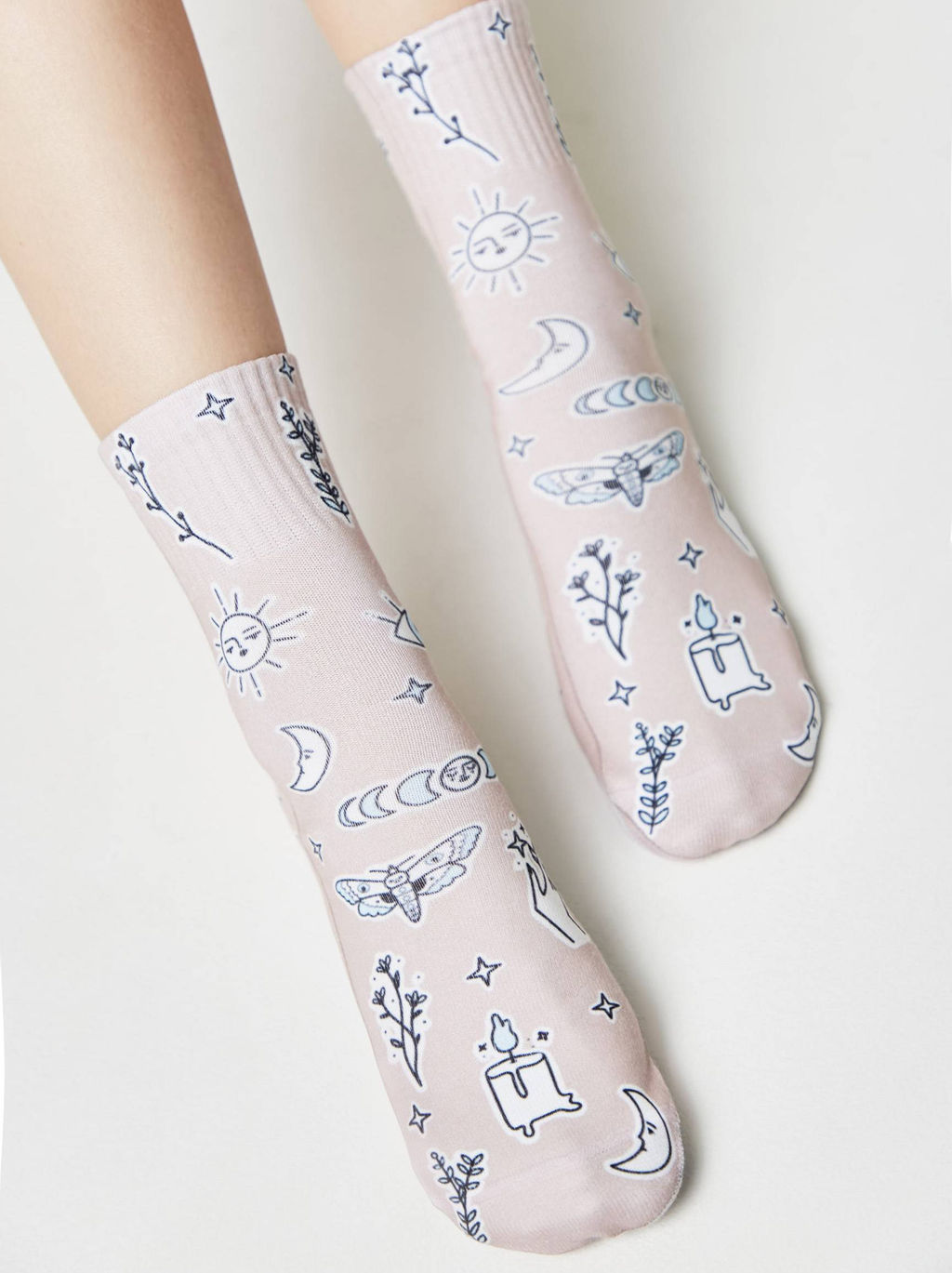 Цена за 2 пары. Носки Классические CONTE Носки женские FANTASY бежевый - Conte elegant фото 14