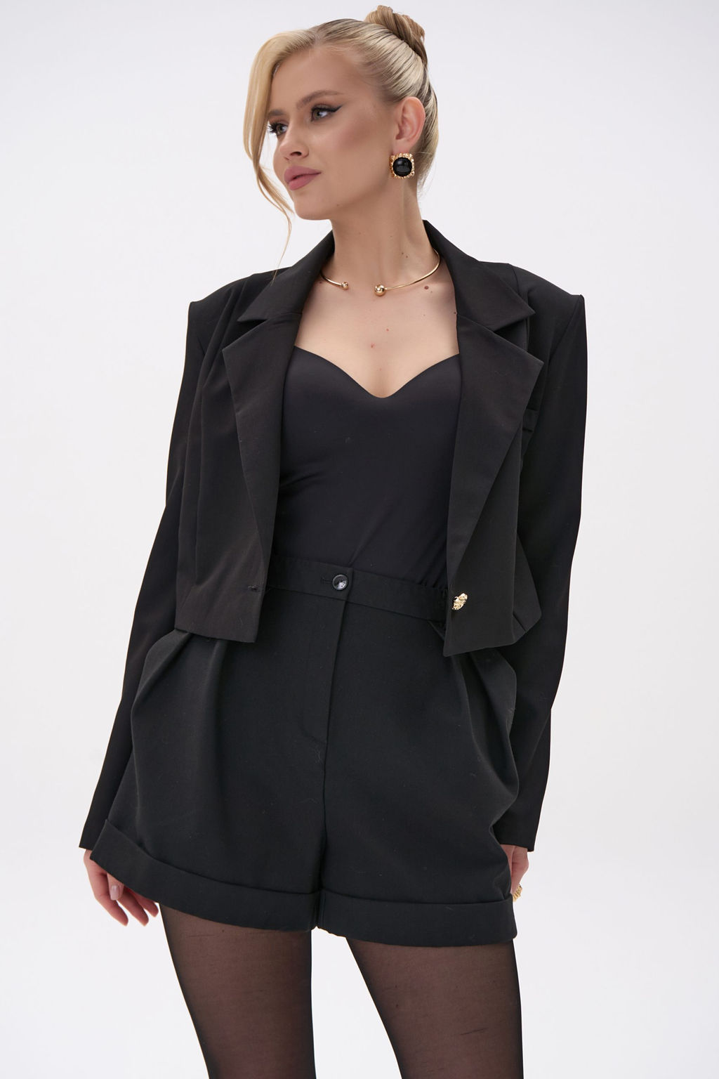 Пиджак Мэри (чёрный) - Эльза фото 16