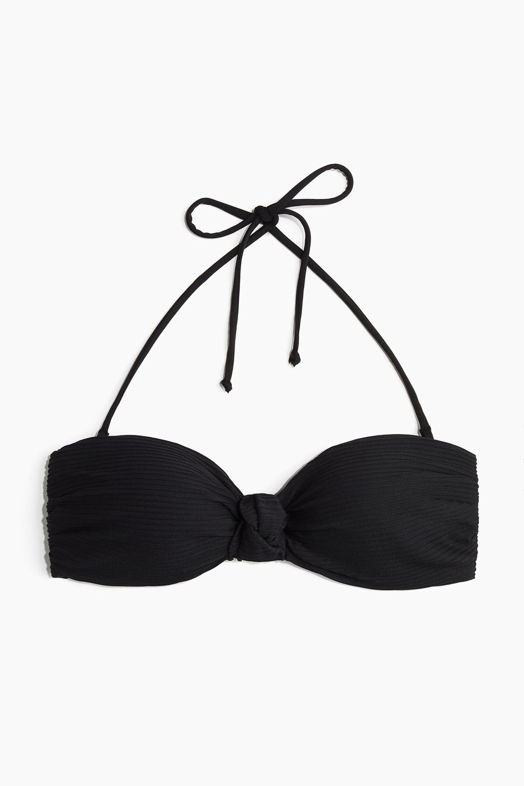 Top de bikini bandeau acolchado - H&m фото 2