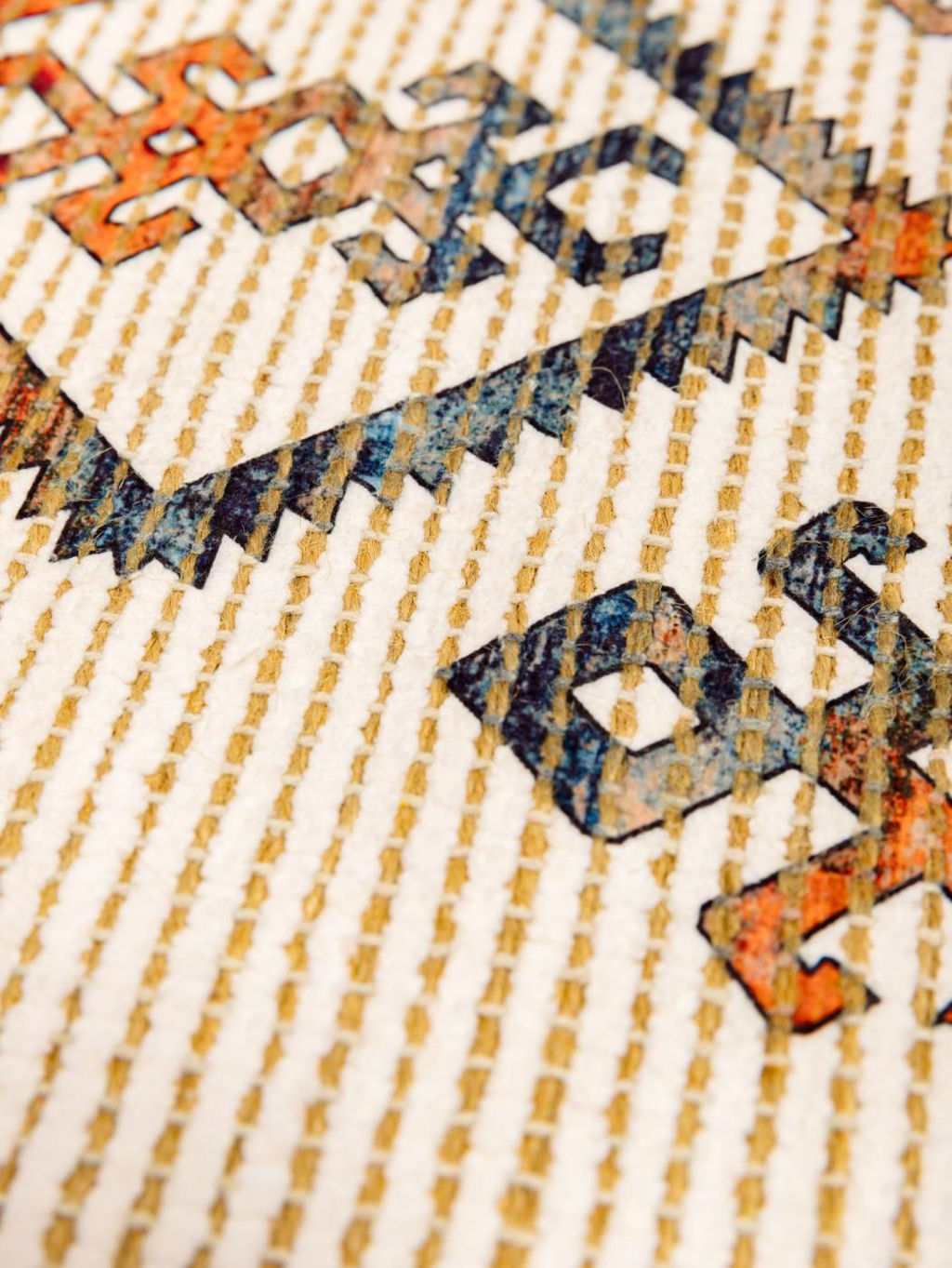 Коврик самотканный х/б 60*90см №706/3 - Ганг фото 3