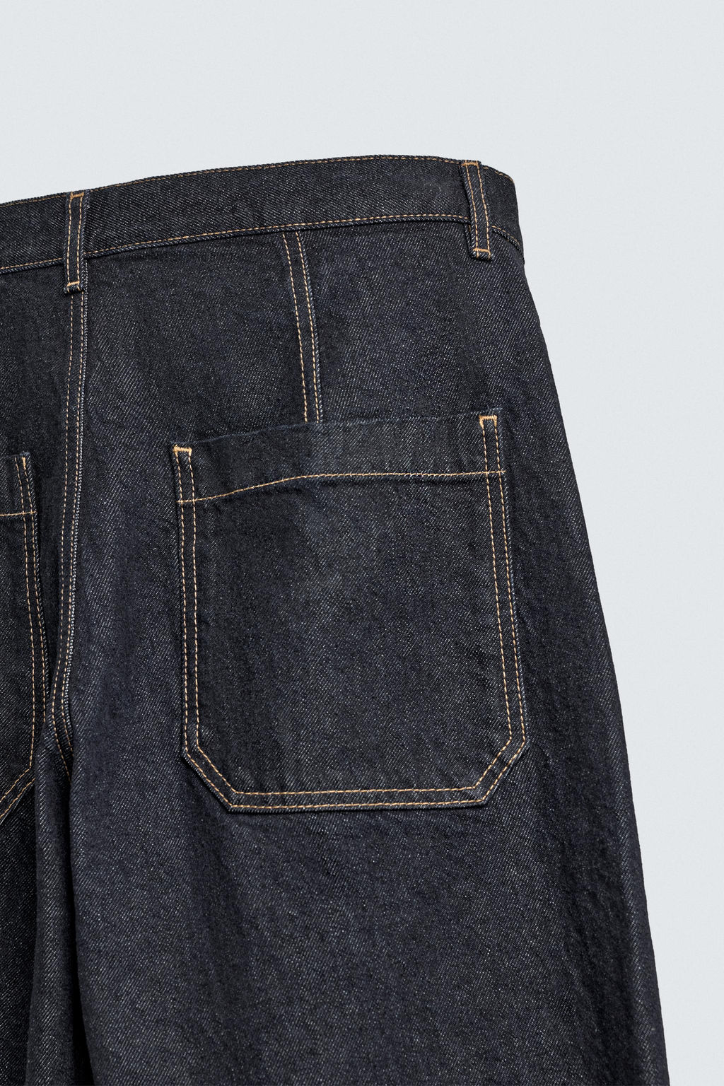 BAGGY FIT JEANS WITH TWISTED SEAM - Zara фото 10