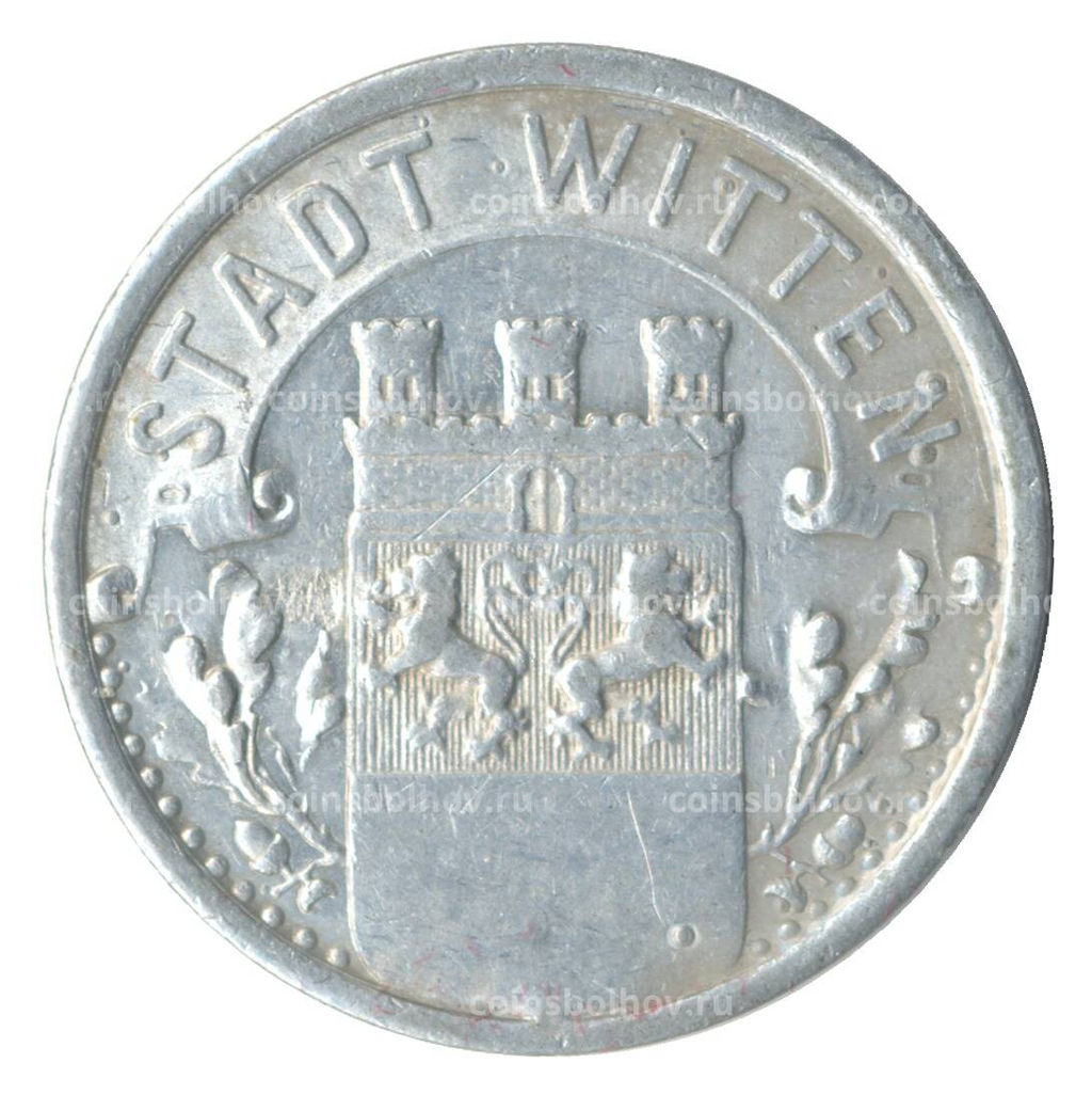 Монета 10 пфеннигов 1920 года Германия  Нотгельд (Виттен)