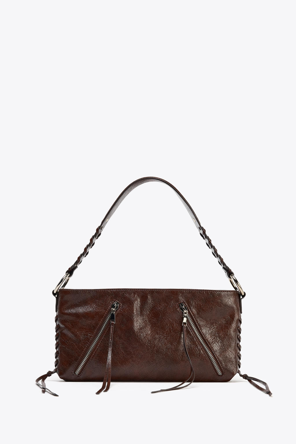 ZIPPED SHOULDER BAG - Zara фото 3