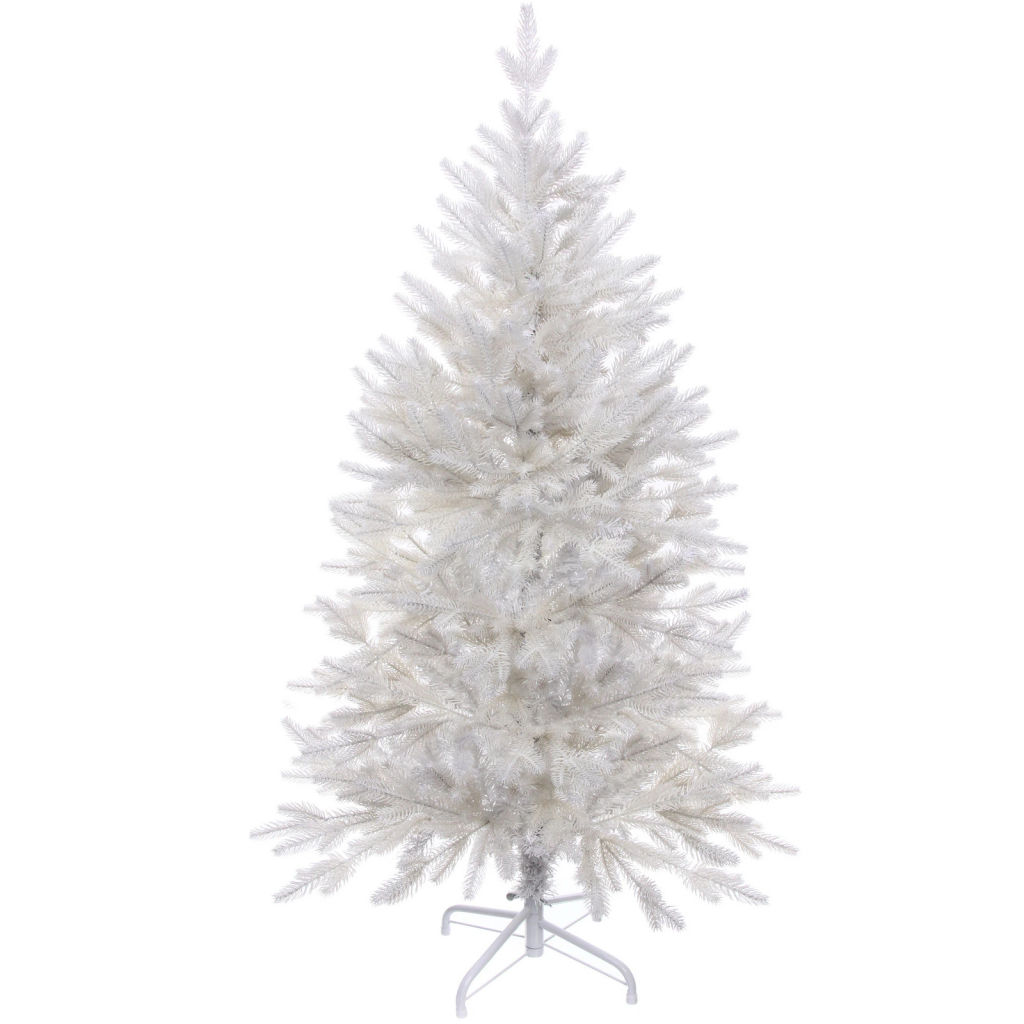 Ёлка "Мальва" 150 см, ПВХ, резина (301 веток), Белая