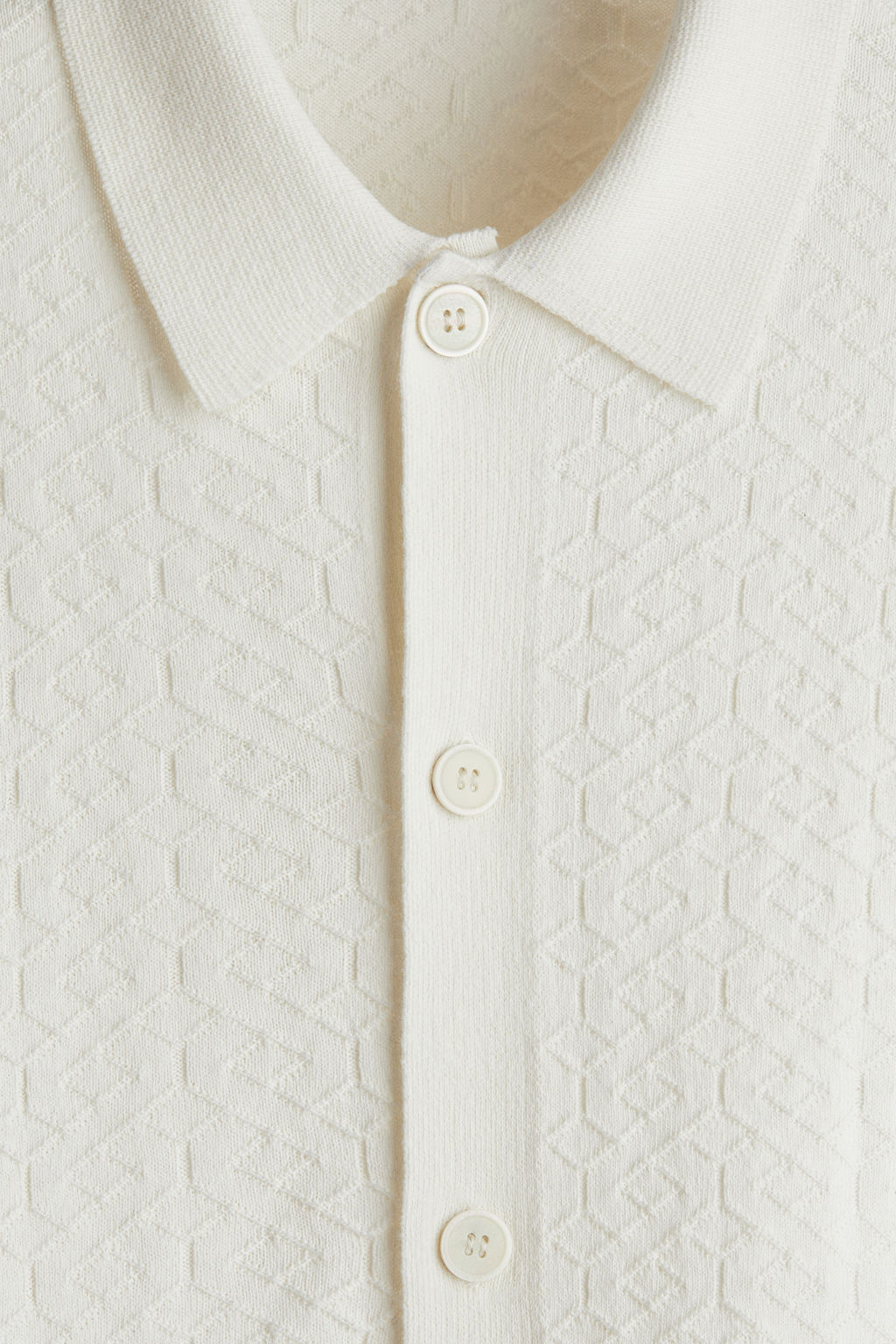 Camisa en punto texturizado Regular Fit - H&m фото 3