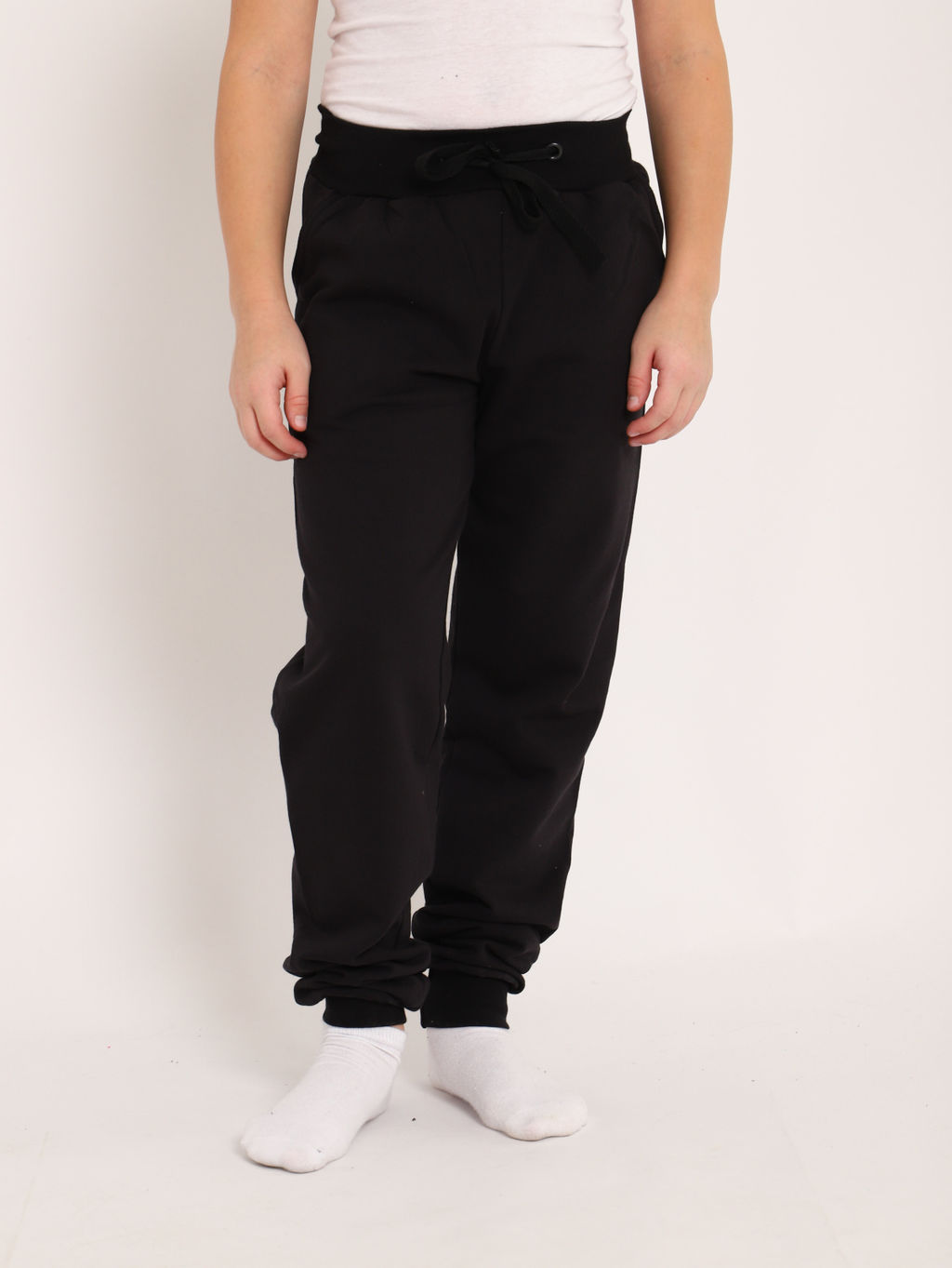 Брюки Бой Т черный - Ладошки фото 5