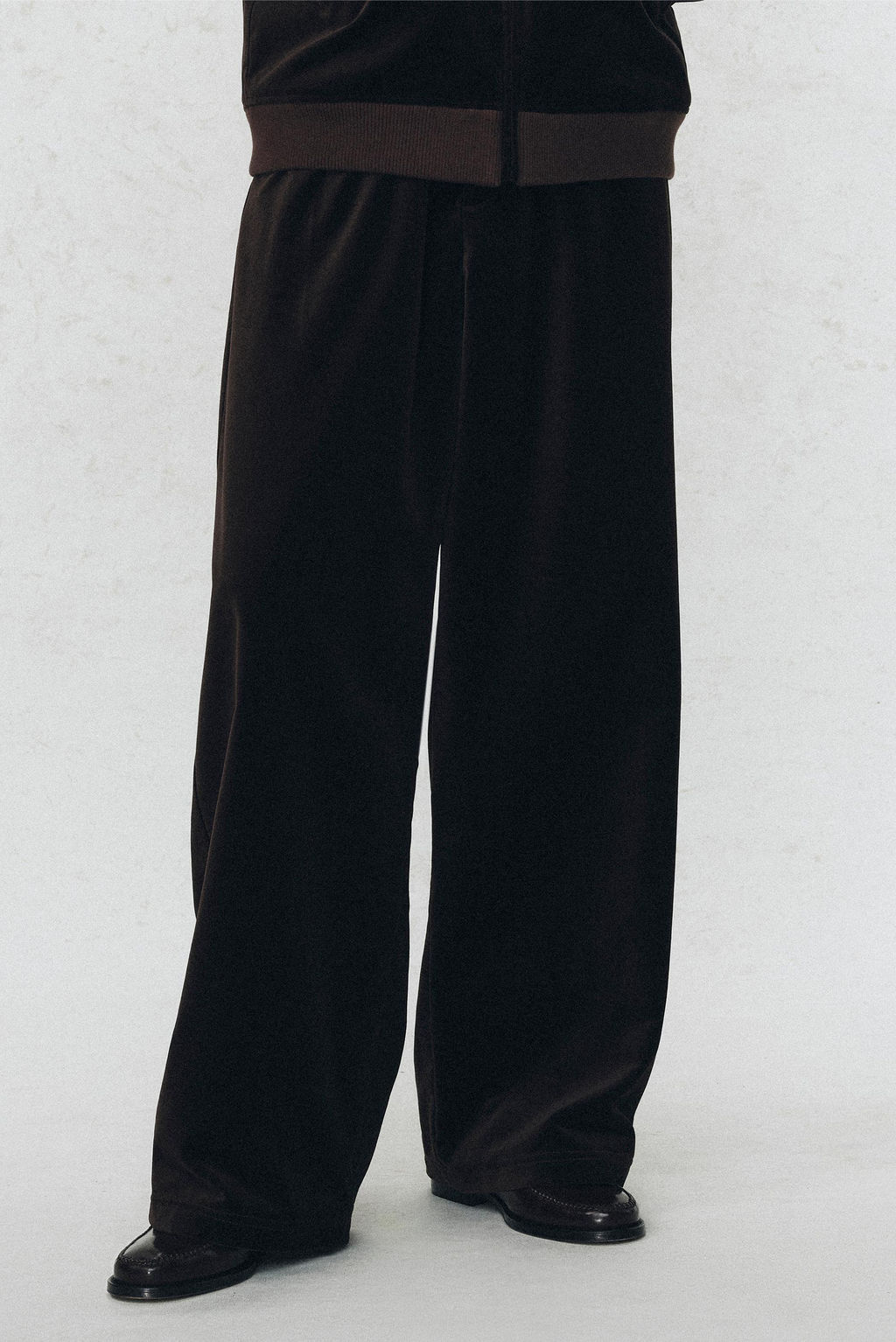 RELAXED FIT VELVET TROUSERS SOSHIOTSUKI X ZARA фото 2