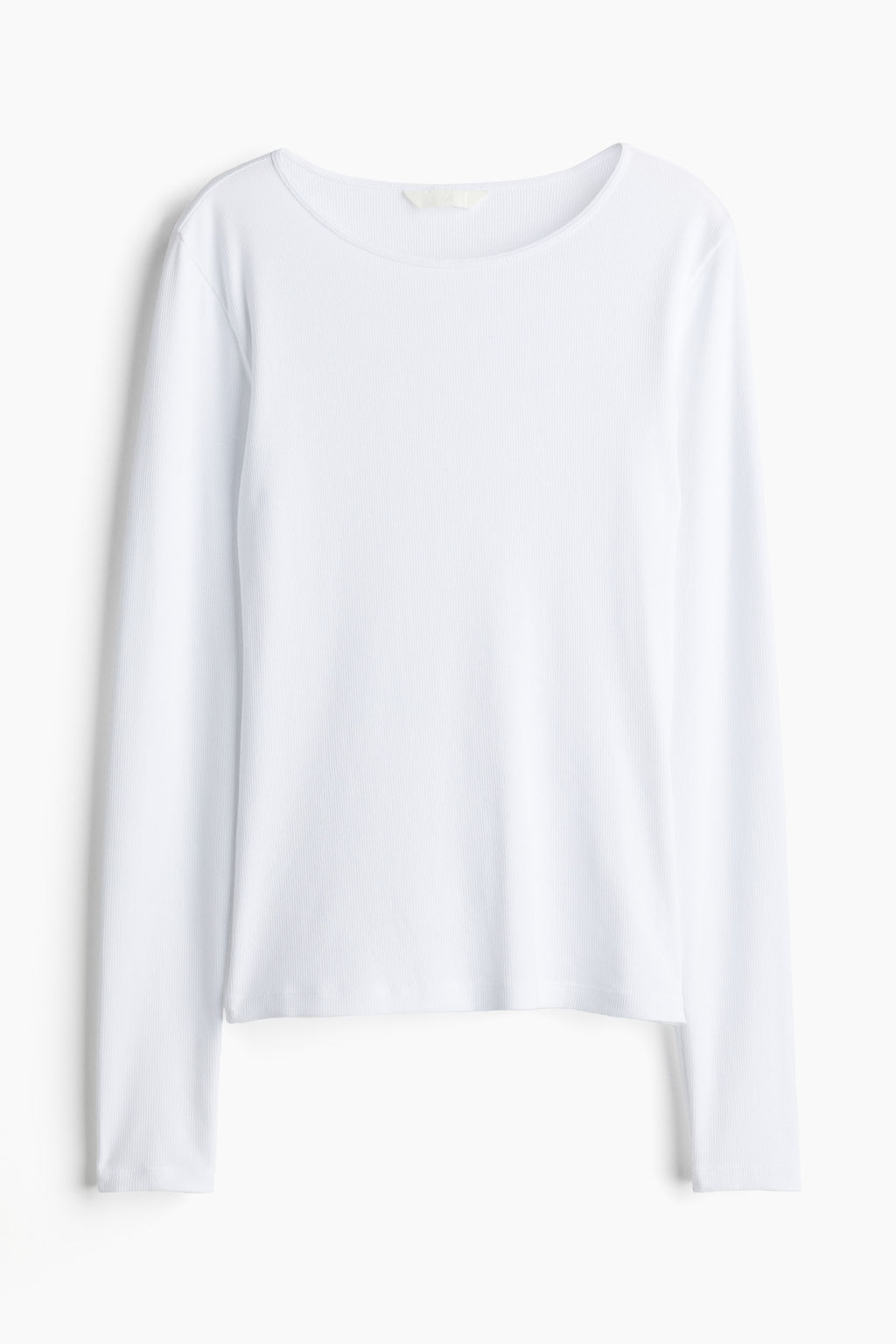 Camiseta en punto de canale - H&m фото 8