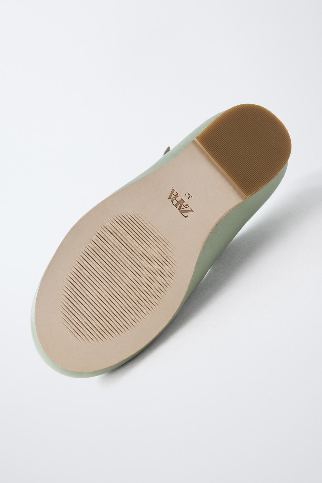 T-BAR LEATHER BALLET FLATS - LIMITED EDITION - Zara фото 18
