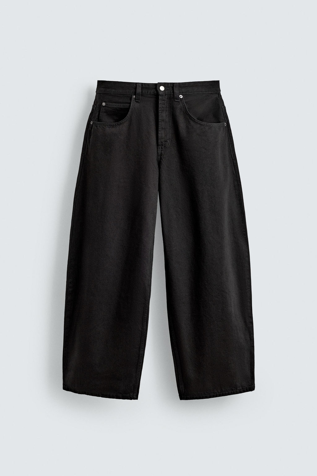 JEANS BALLOON FIT / Negro - Zara фото 7