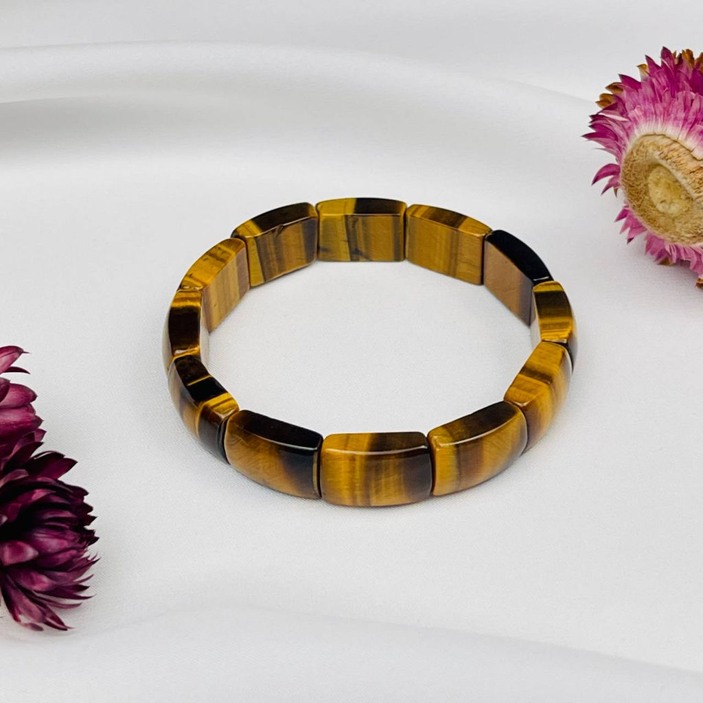 Браслет из Тигрового глаза 19 см