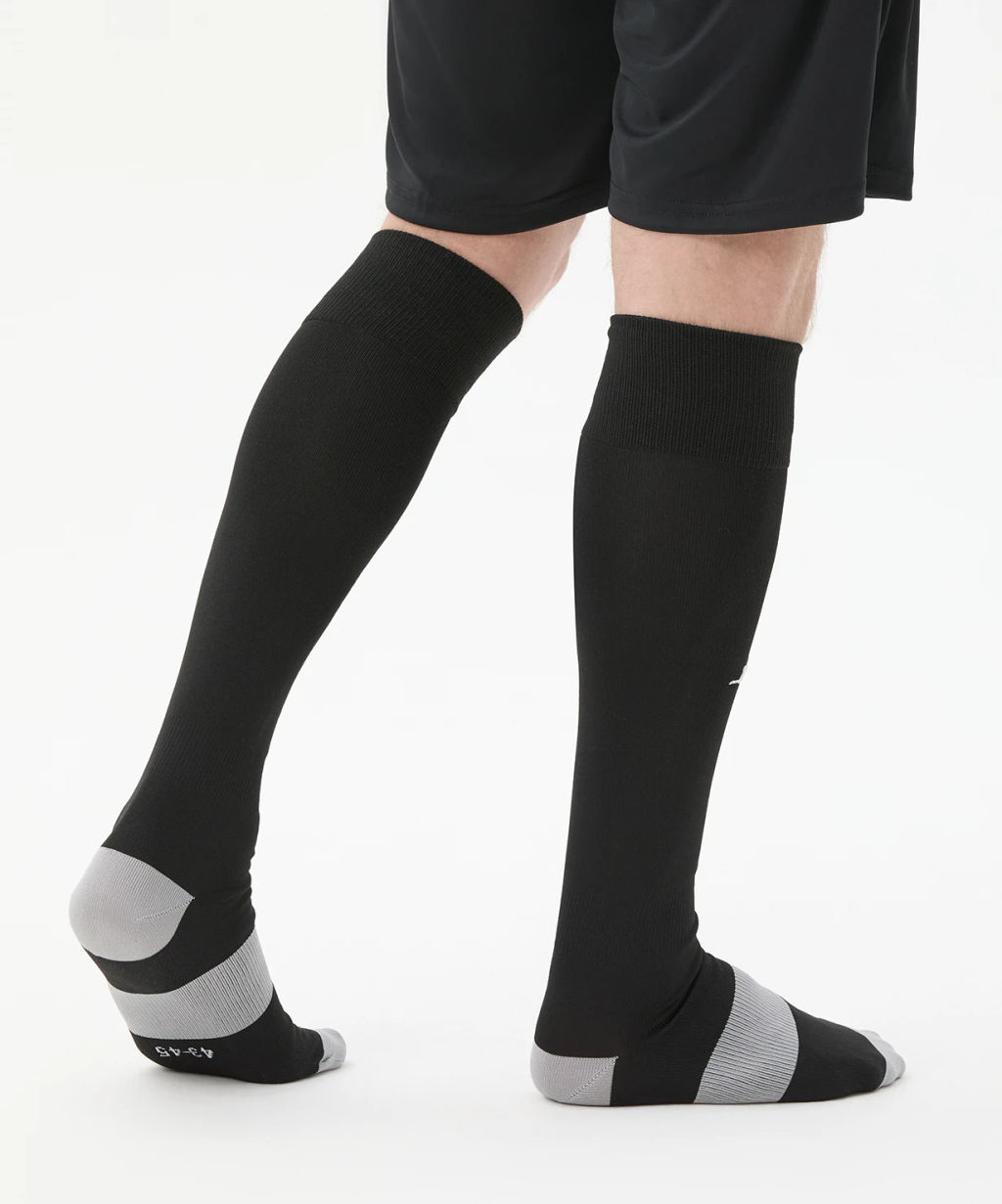 Гетры футбольные JOGEL CAMP BASIC SOCKS, черный/серый/белый