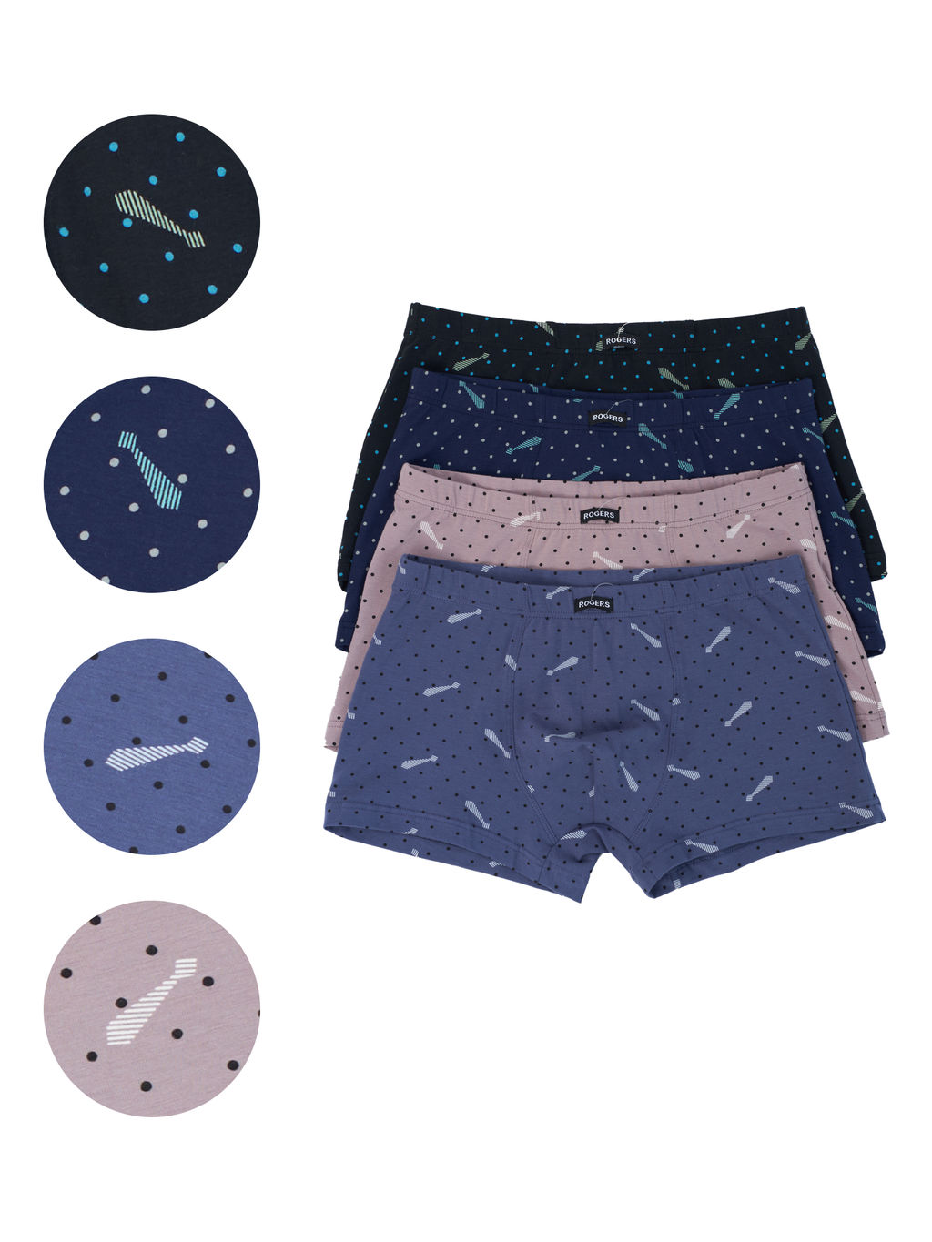 Трусы мужские боксеры Rogers